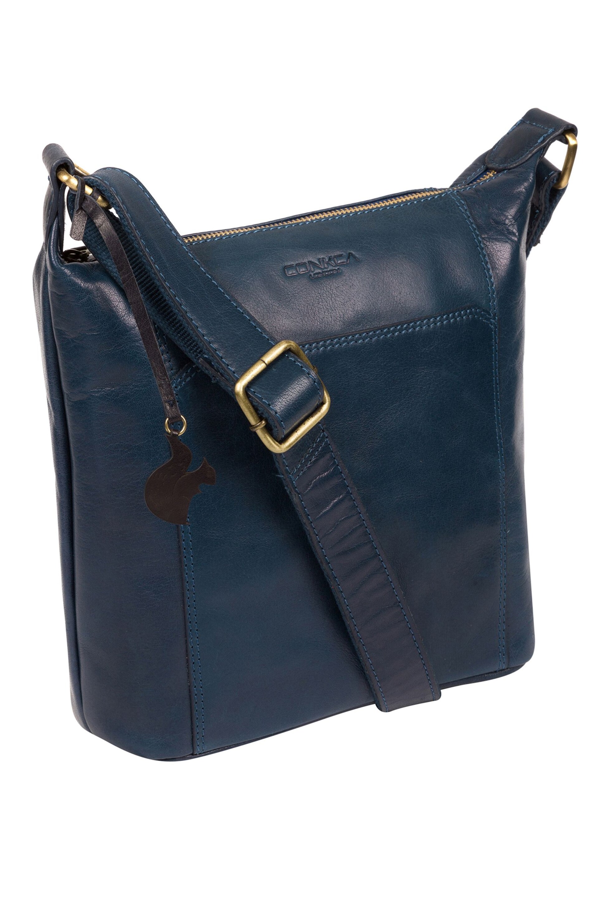 Conkca Yasmin Leather Cross-Body Bag - Image 5 of 6