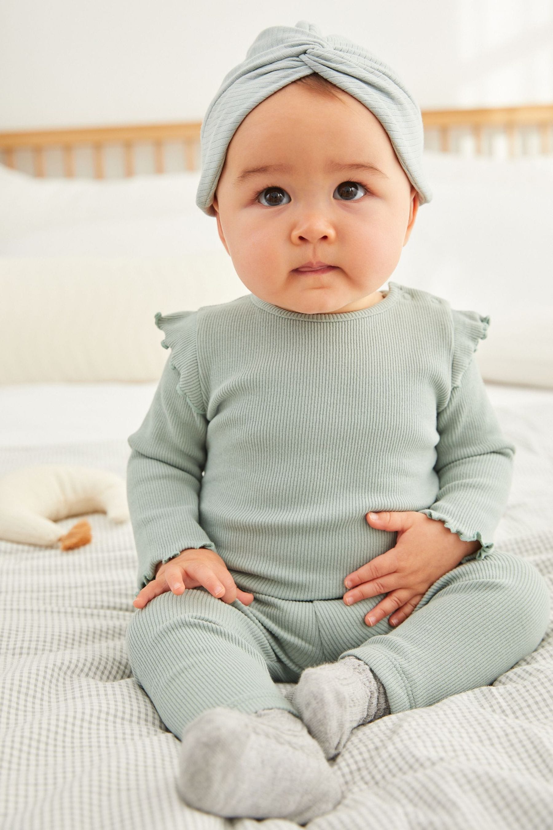 Mint green baby cardigan hotsell