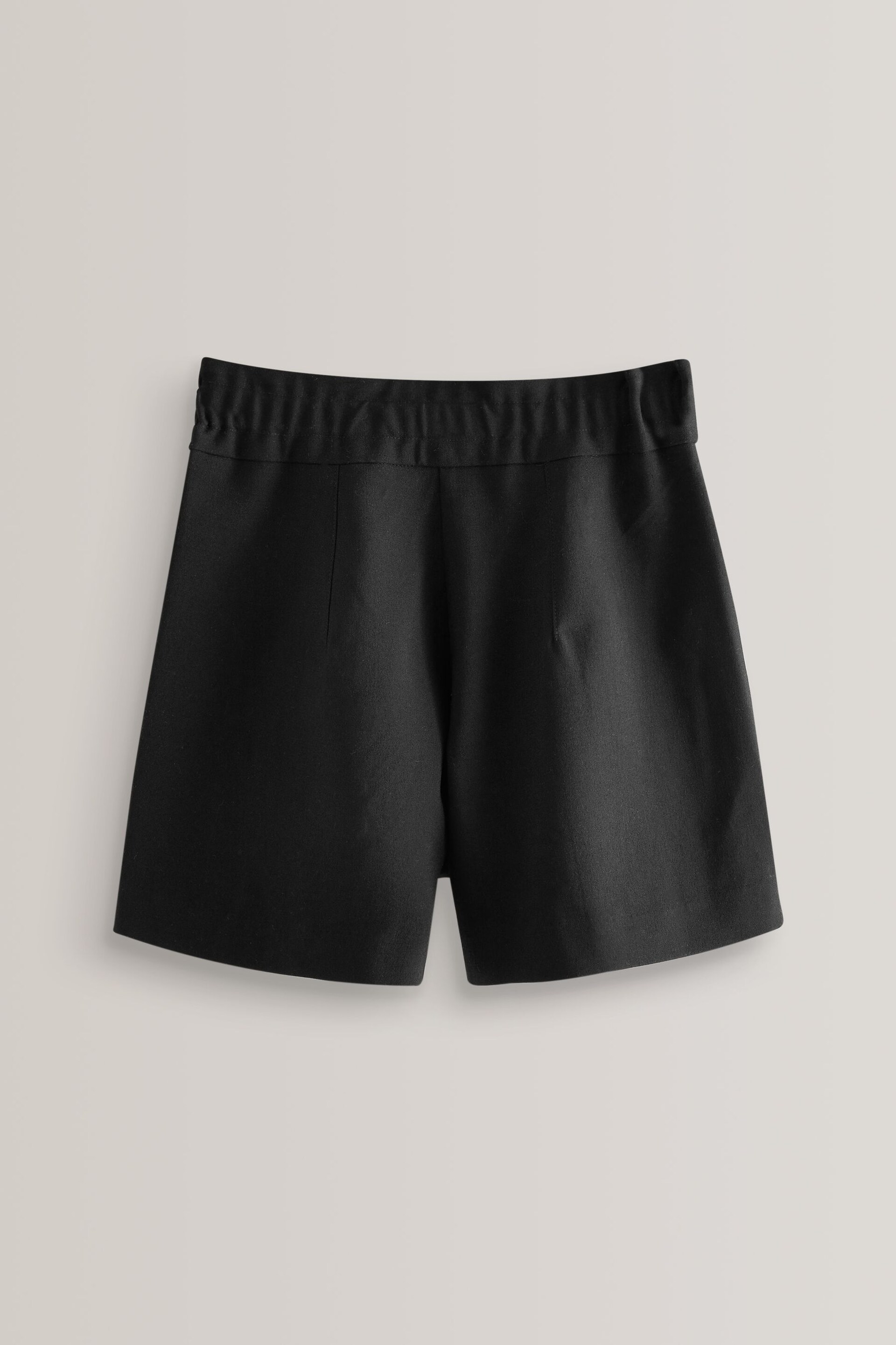 Black High Waisted Shorts (3-16yrs) - Image 5 of 6