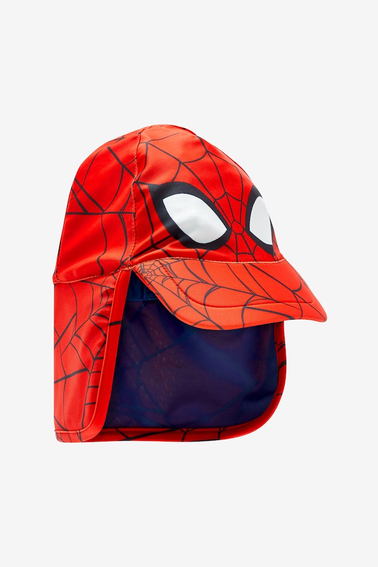 Spider-Man Red Legionnaire Swim Hat (3mths-10yrs) - Image 4 of 5
