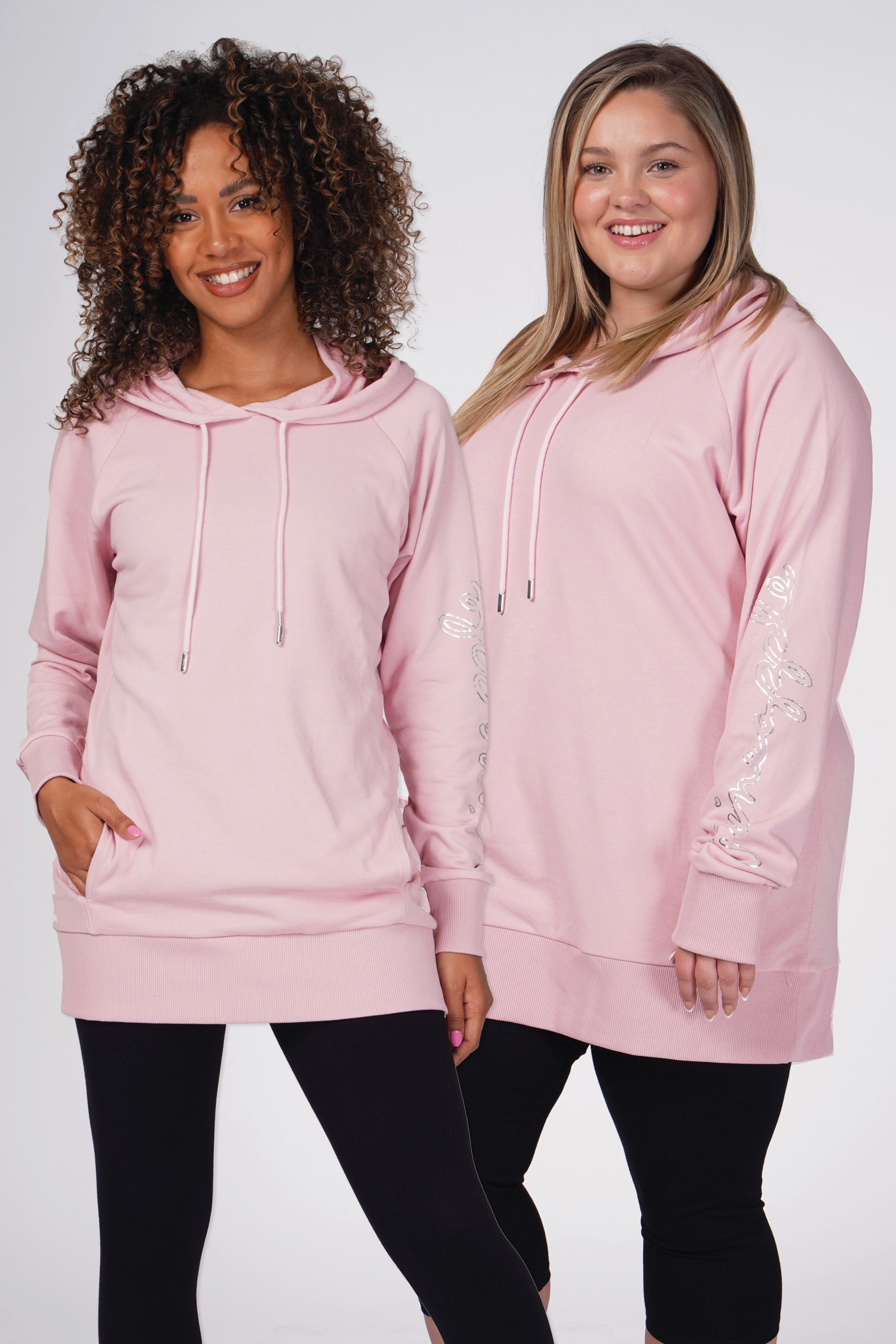 Buy Pineapple Pink Womens Longline Hoodie from the Next UK online shop