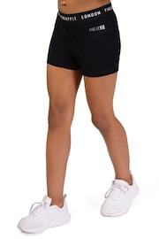 Pineapple Black Tape Band Girls Jersey Hotpant Shorts - Image 1 of 5