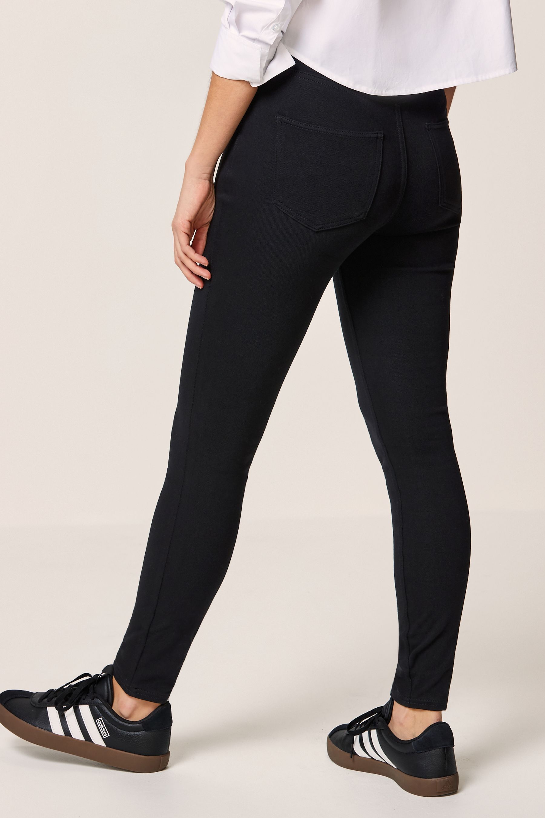 Jersey denim leggings new arrivals