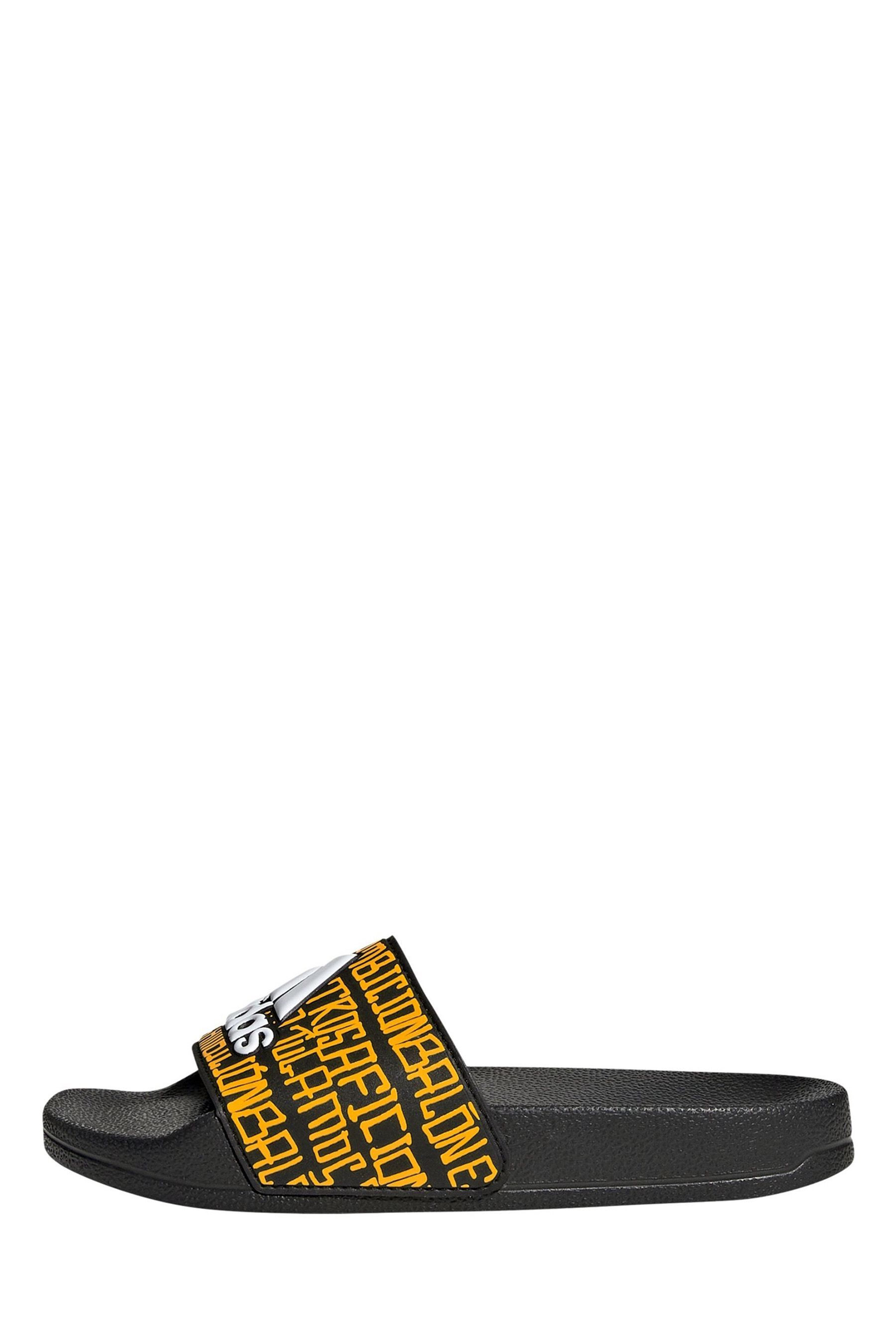 Buy adidas Black Kids Messi Adilette Youth Slides from Next Ireland