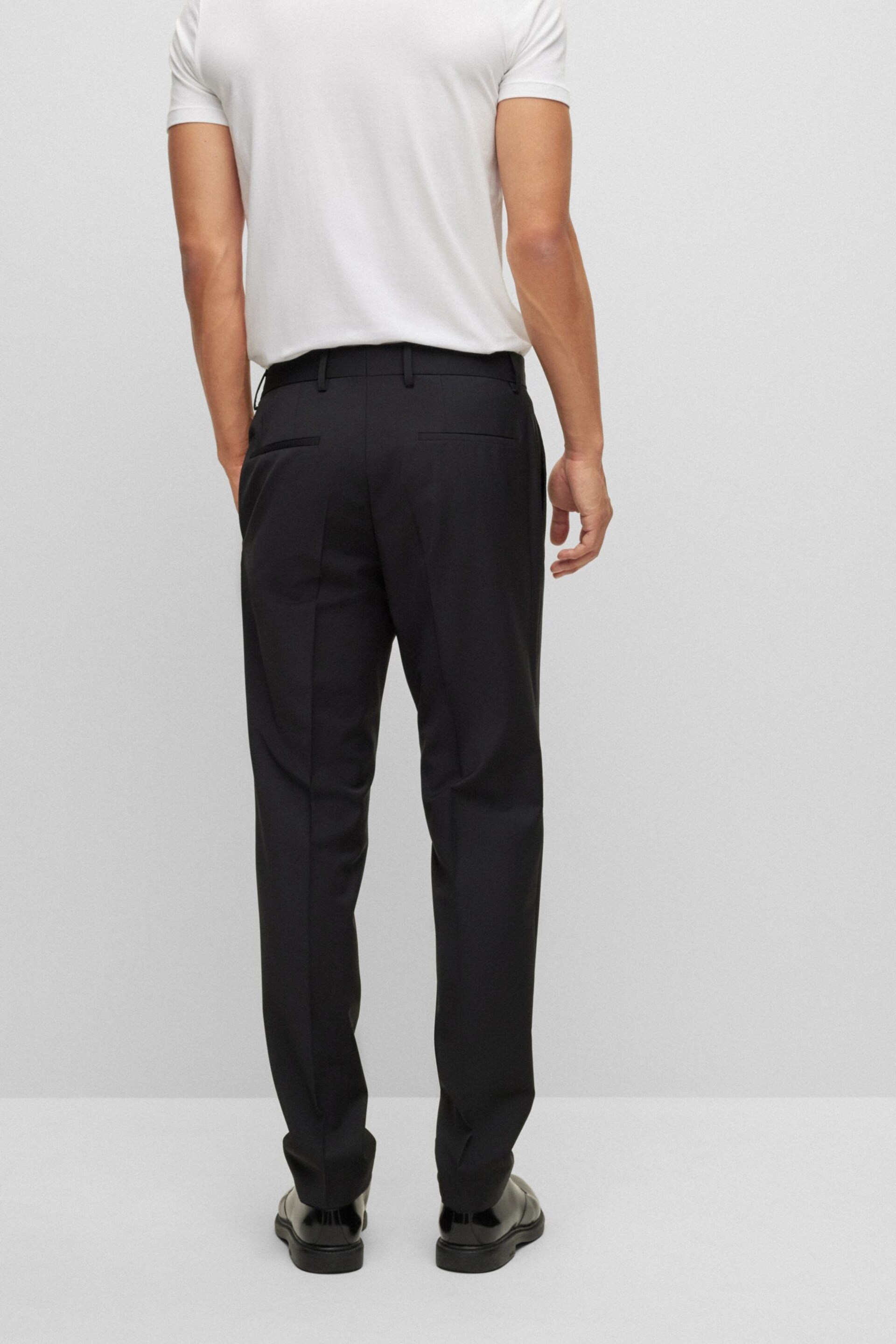 BOSS Black Slim Fit Suit :Trousers - Image 2 of 5