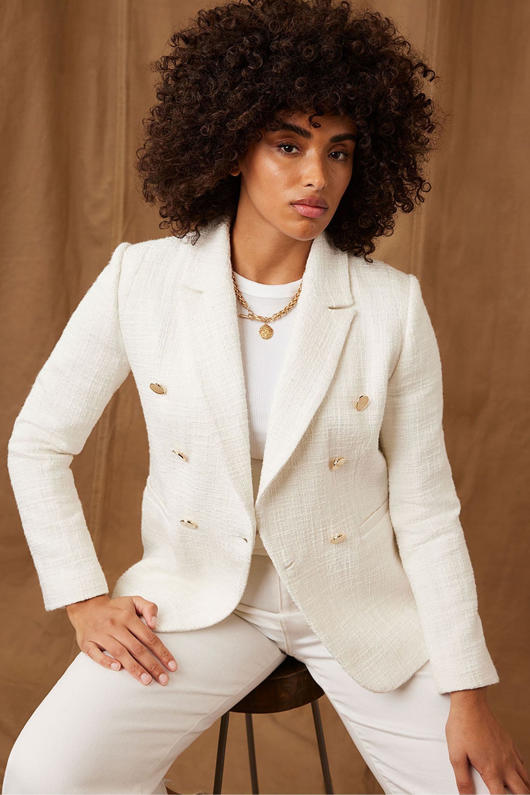 Next white blazer discount