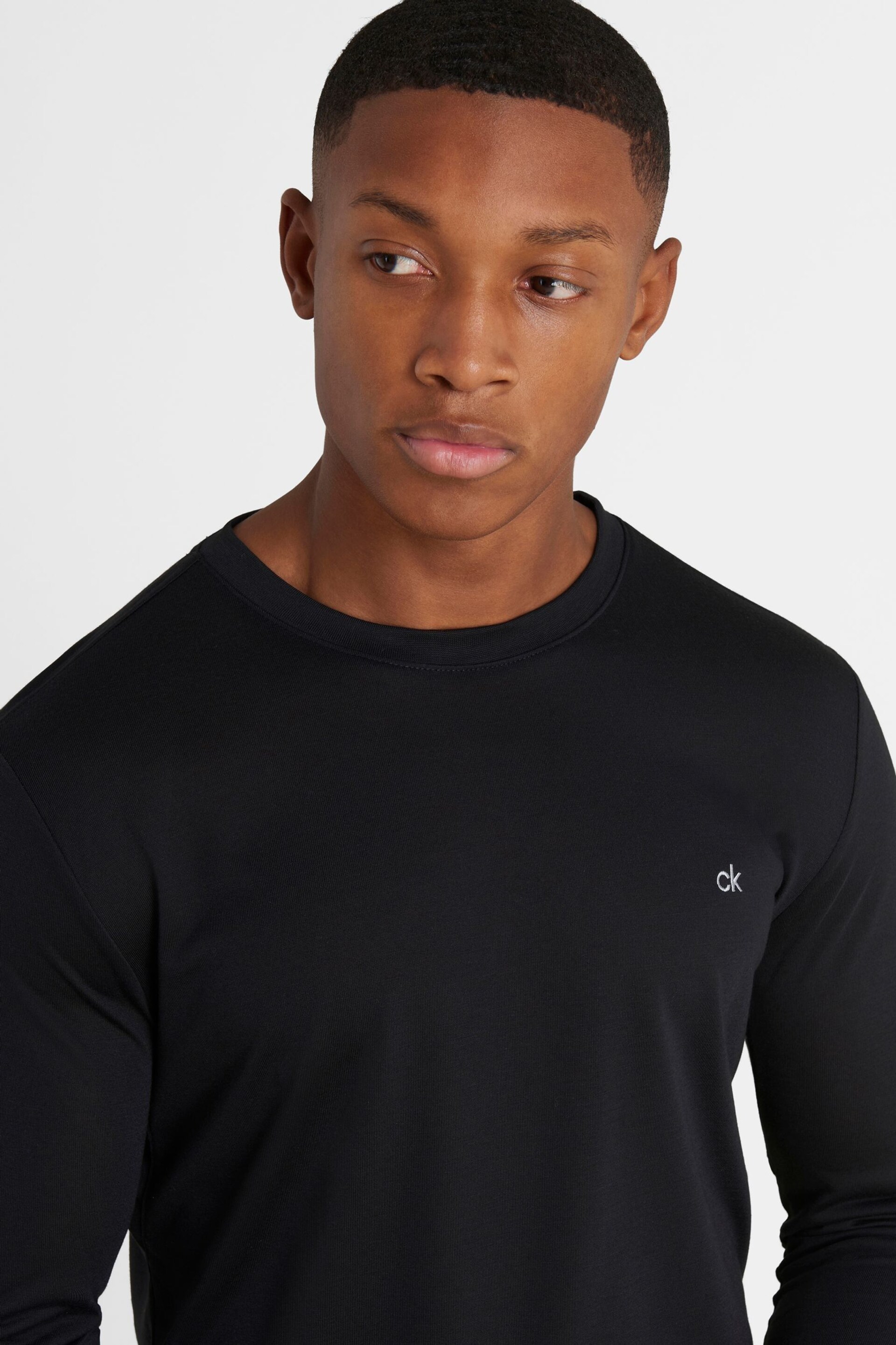 Calvin Klein Golf Assorted Long Sleeve T-Shirts 3 Pack - Image 9 of 9