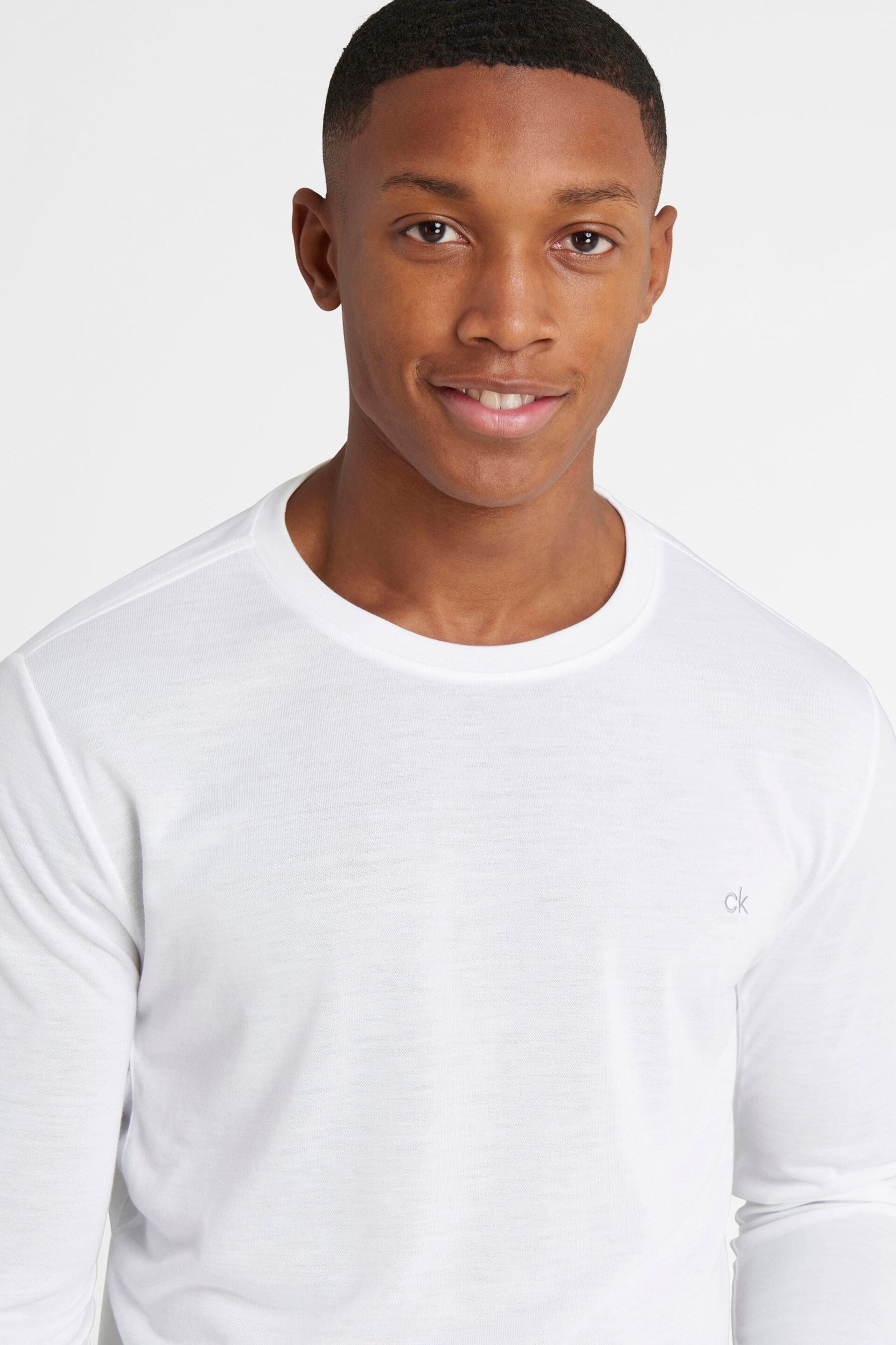 Calvin Klein Golf Assorted Long Sleeve T-Shirts 3 Pack - Image 8 of 9