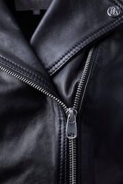 Lakeland Leather Black Toni Leather Biker Jacket - Image 10 of 10