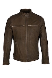 Lakeland Leather Brown Hamish Leather Jacket - Image 3 of 4