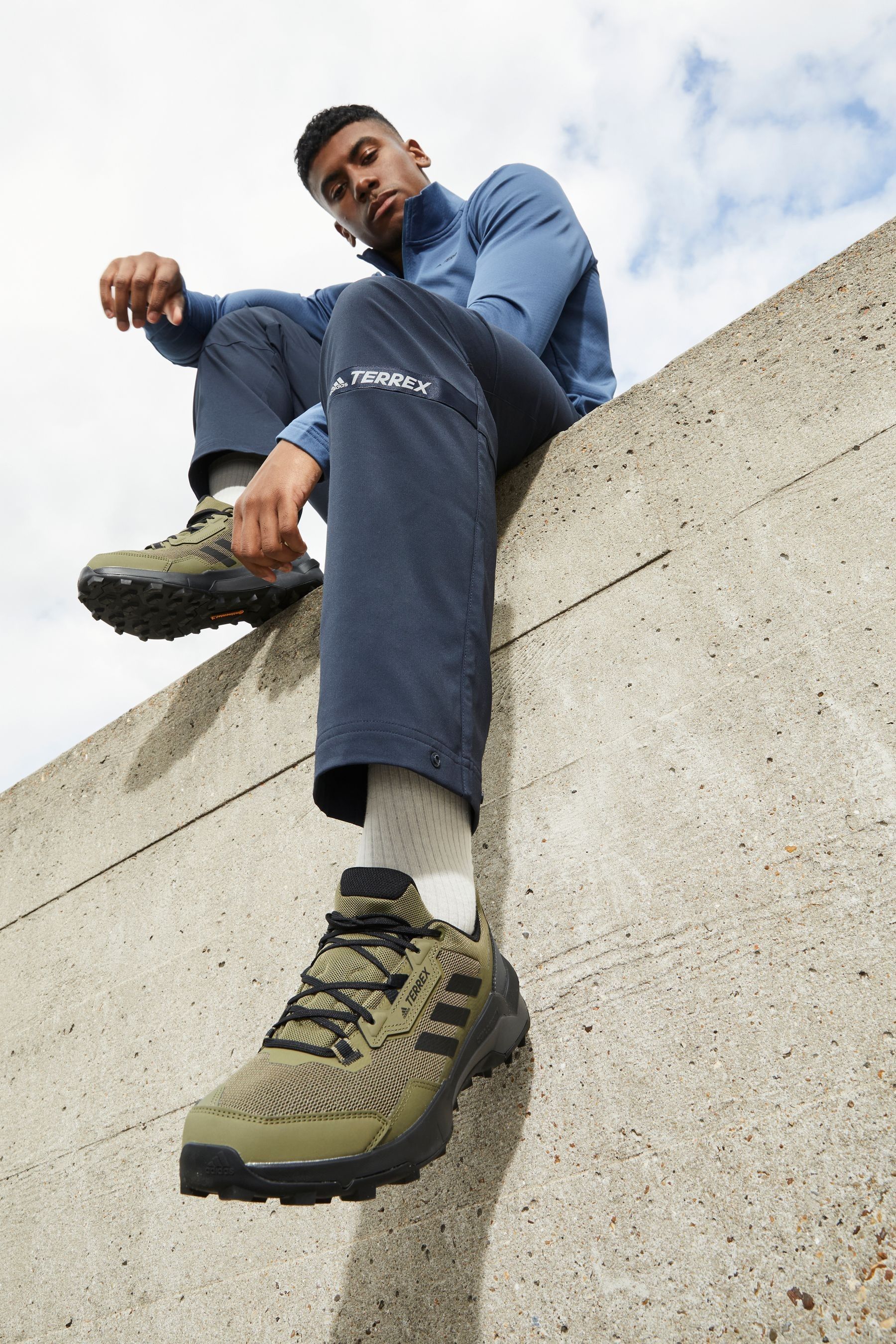 Buy adidas Olive Green adidas Terrex Ax4 Primegreen Hiking Trainers from Next Estonia