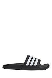 adidas Black Sportswear Adilette Comfort Sandals - Image 1 of 8