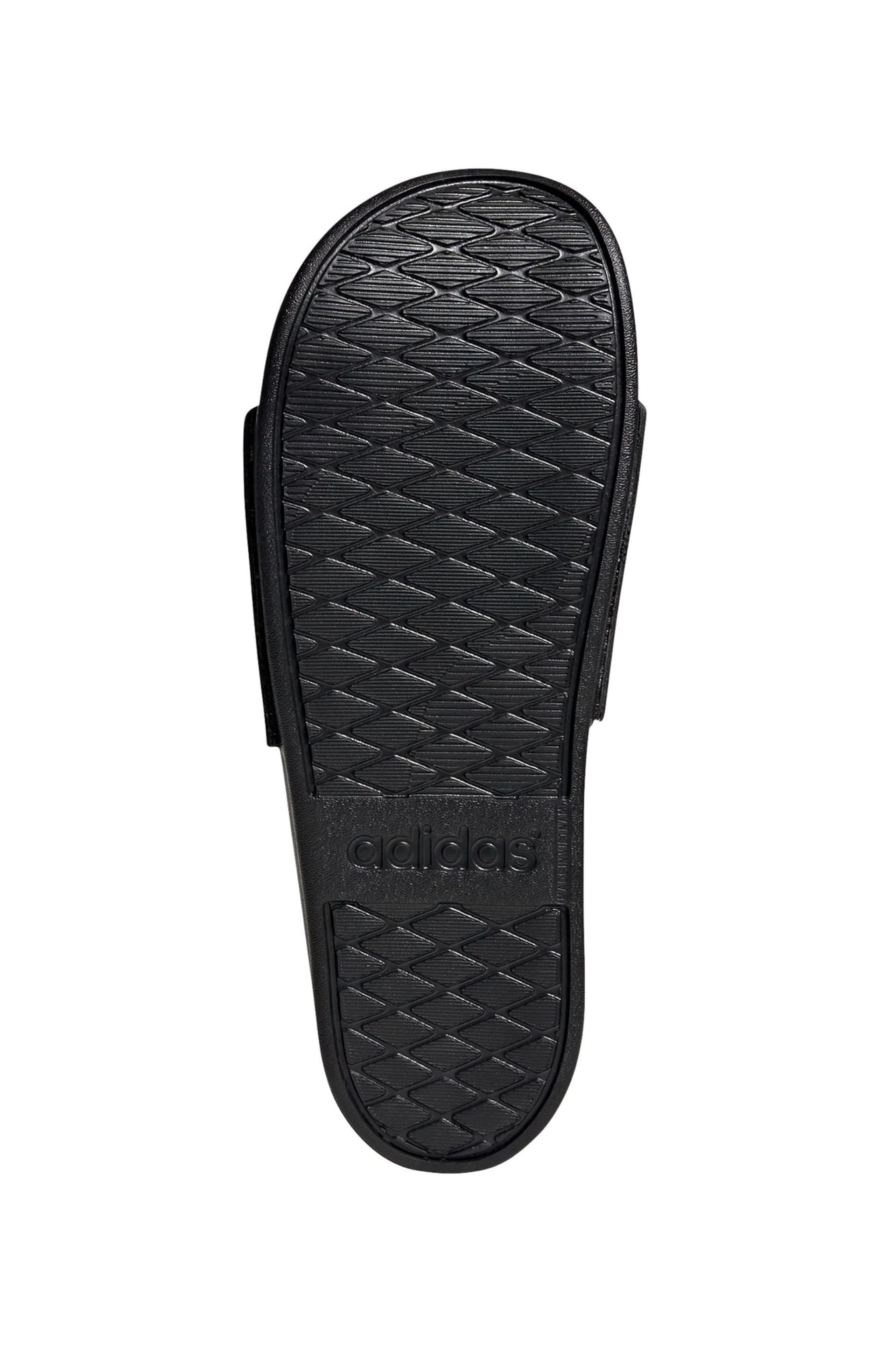 adidas Black Sportswear Adilette Comfort Sandals - Image 5 of 8