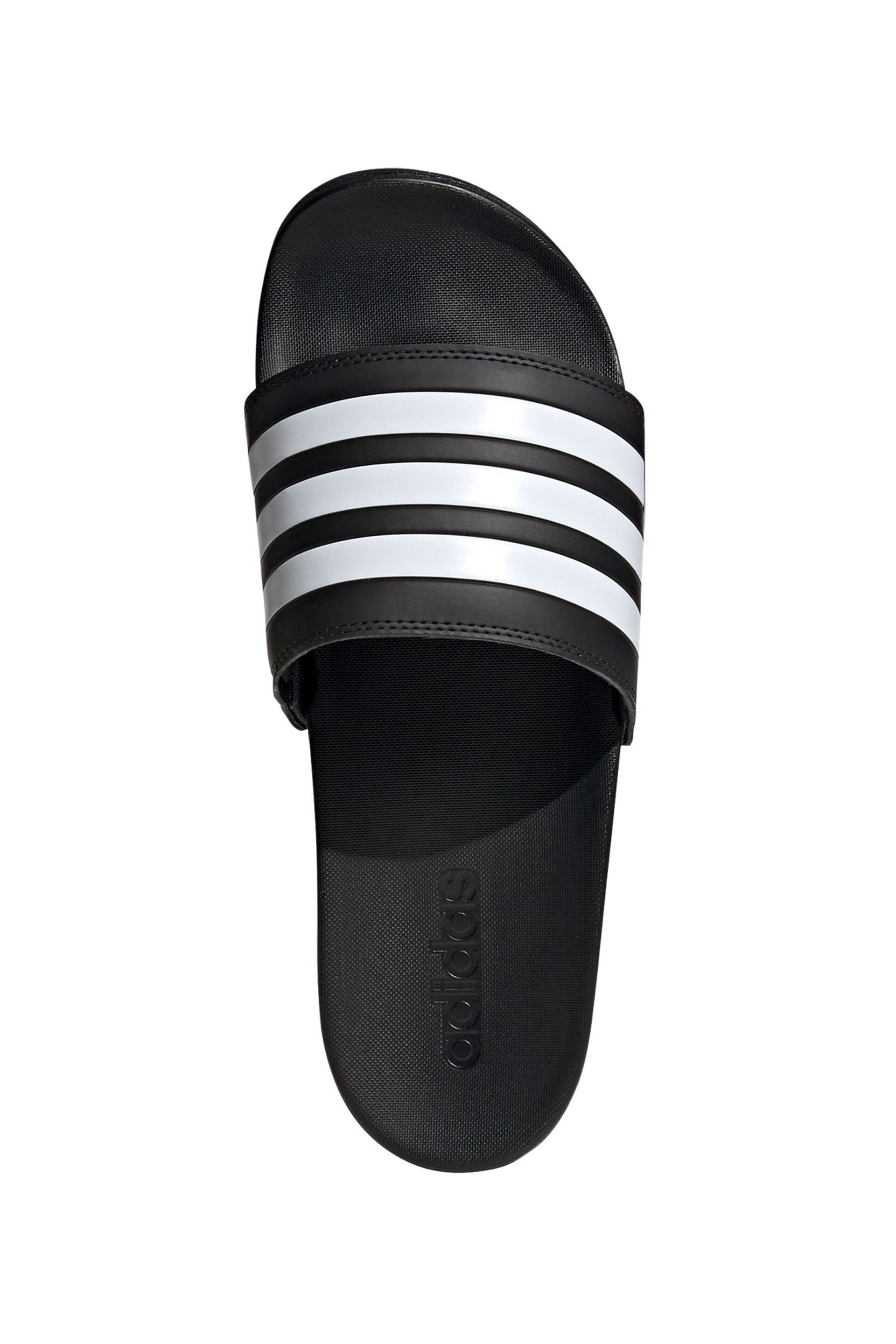 adidas Black Sportswear Adilette Comfort Sandals - Image 6 of 8