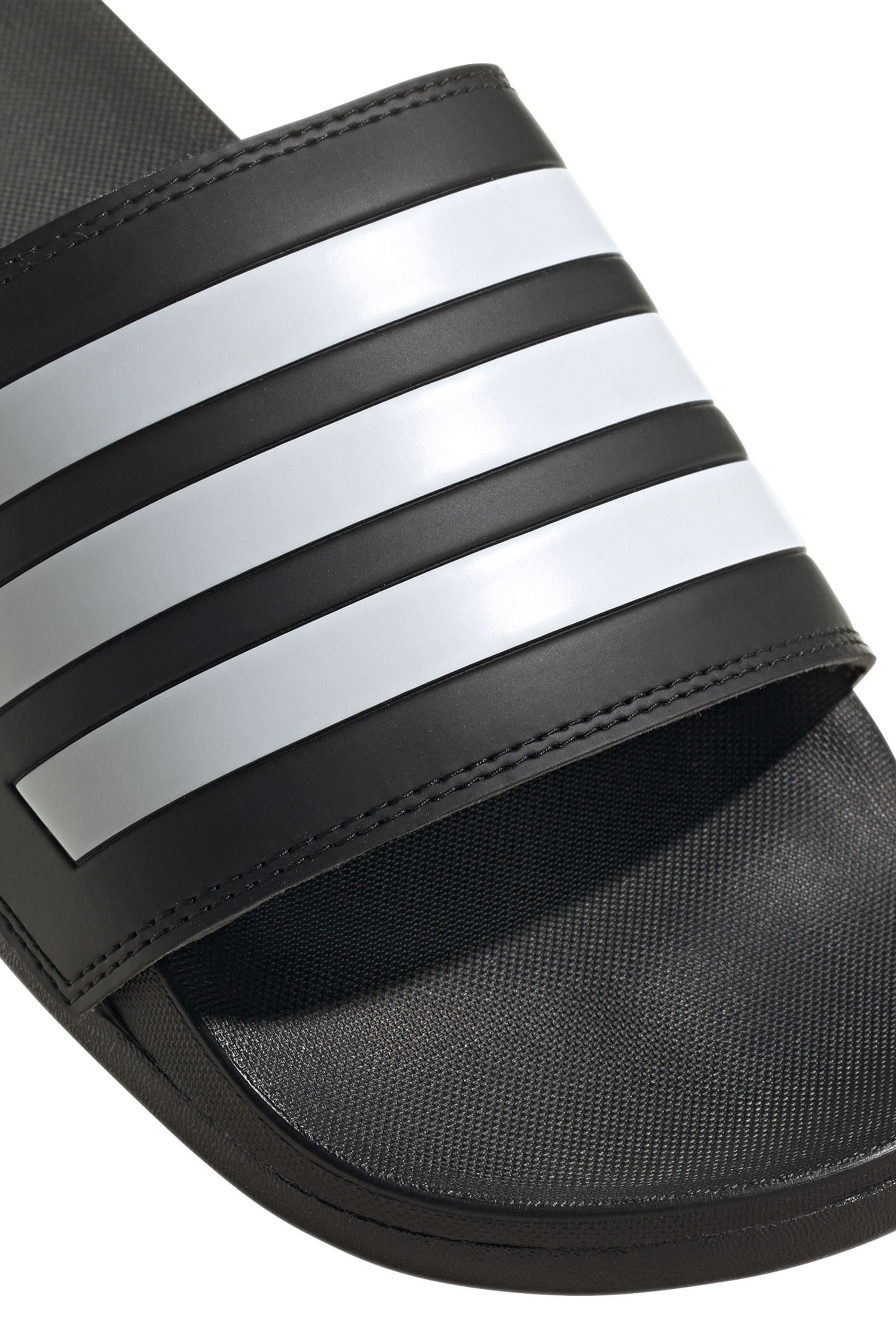 Adidas adilette comfort black hot sale