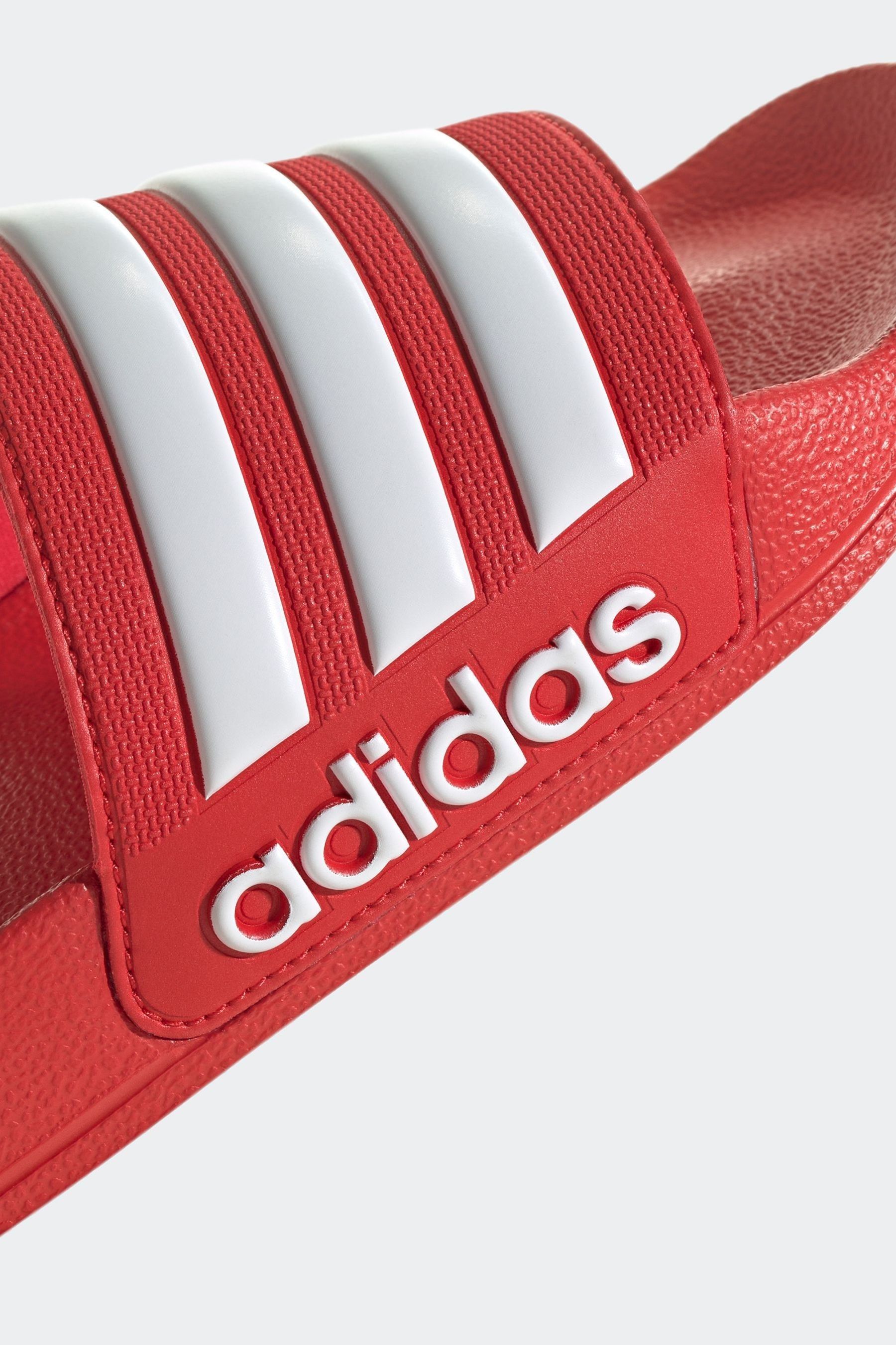 Buy adidas Red Sportswear Adilette Shower Sliders from Next Canada
