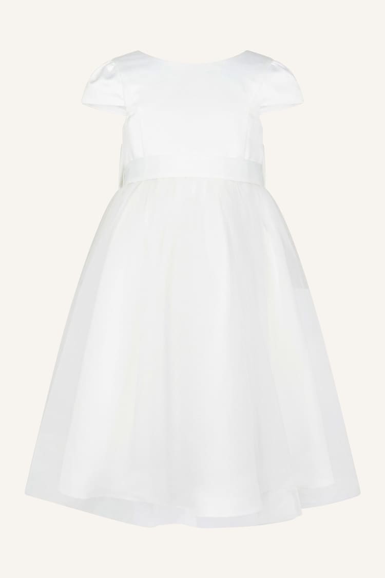 Monsoon Natural Tulle Bridesmaid Dress - Image 1 of 2