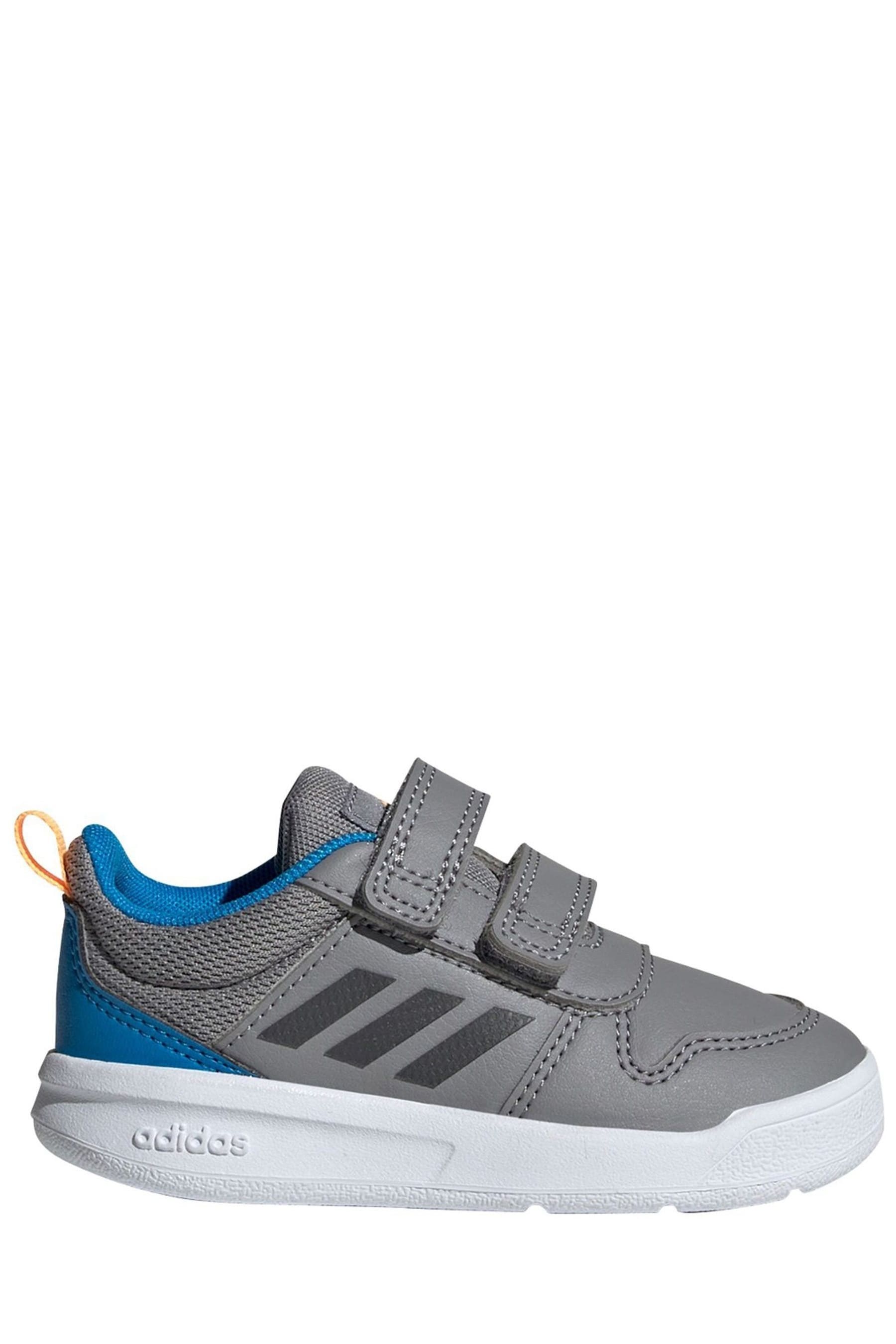 Buy adidas Grey Tensaur Infant Strap Trainers from Next Luxembourg
