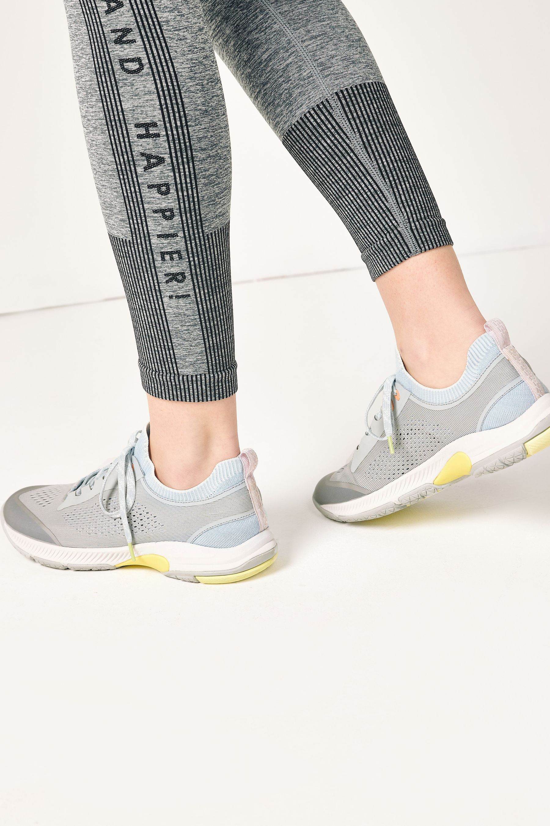 Grey running trainers online