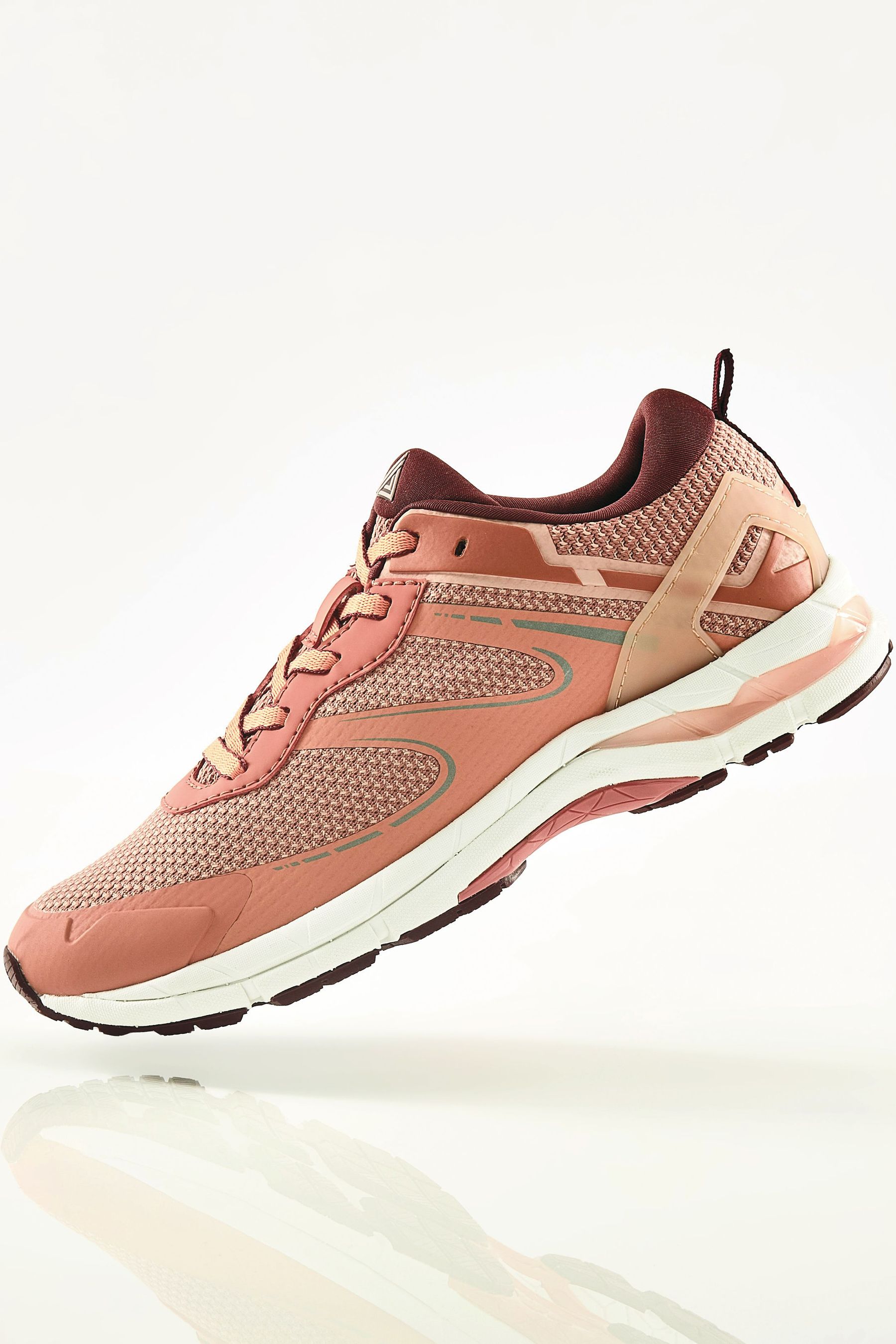 Buy Coral Pink Lace Up Next Active Sports V300W Running Trainers from Next Luxembourg