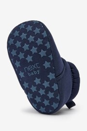 Navy Blue Cosy Baby Boots (0-24mths) - Image 5 of 5