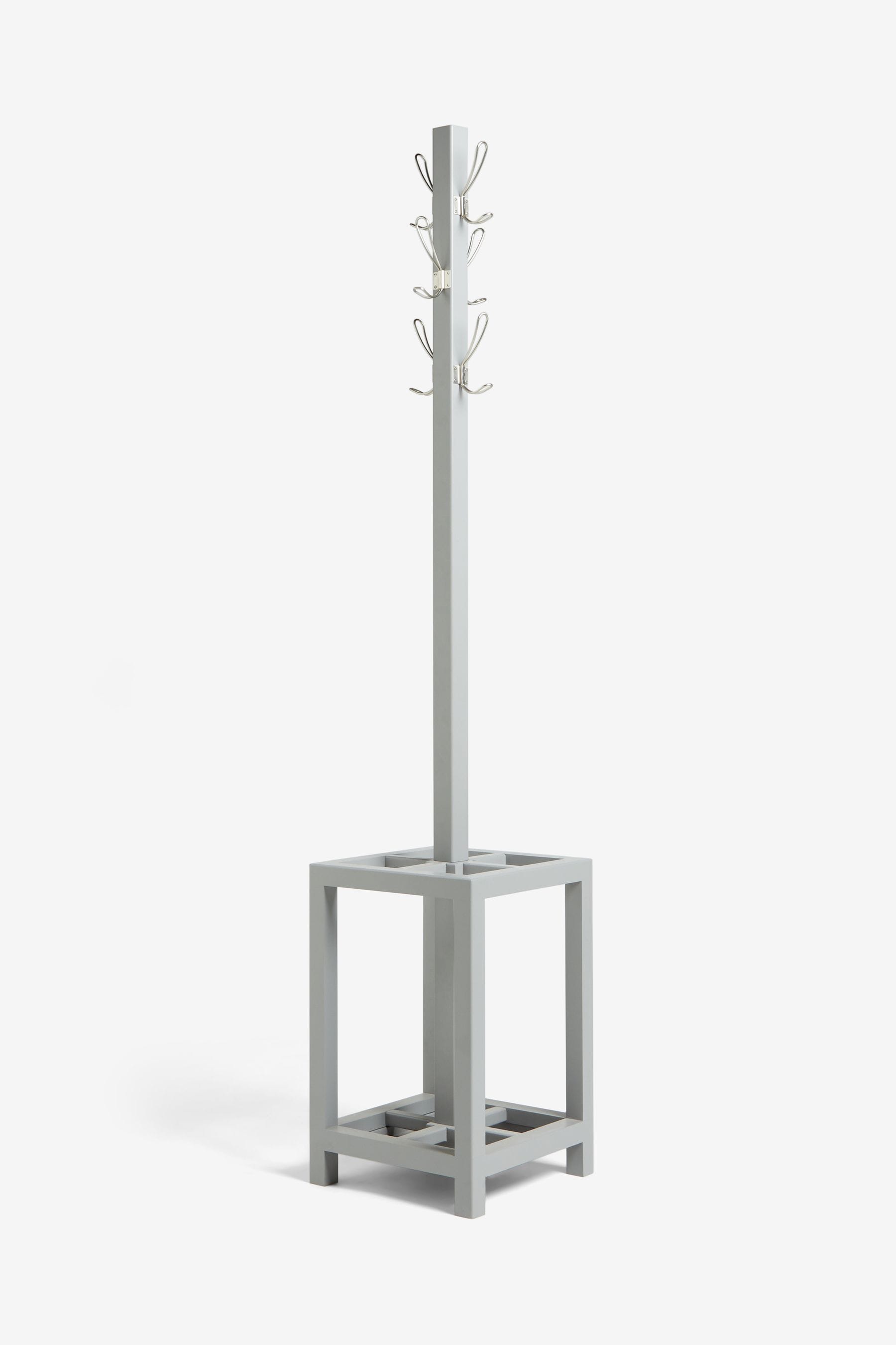 Grey coat stand hotsell