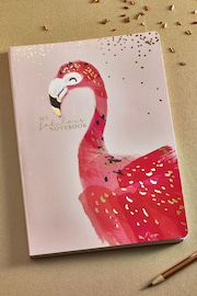 Pink Flamingo A5 Notebook - Image 1 of 5