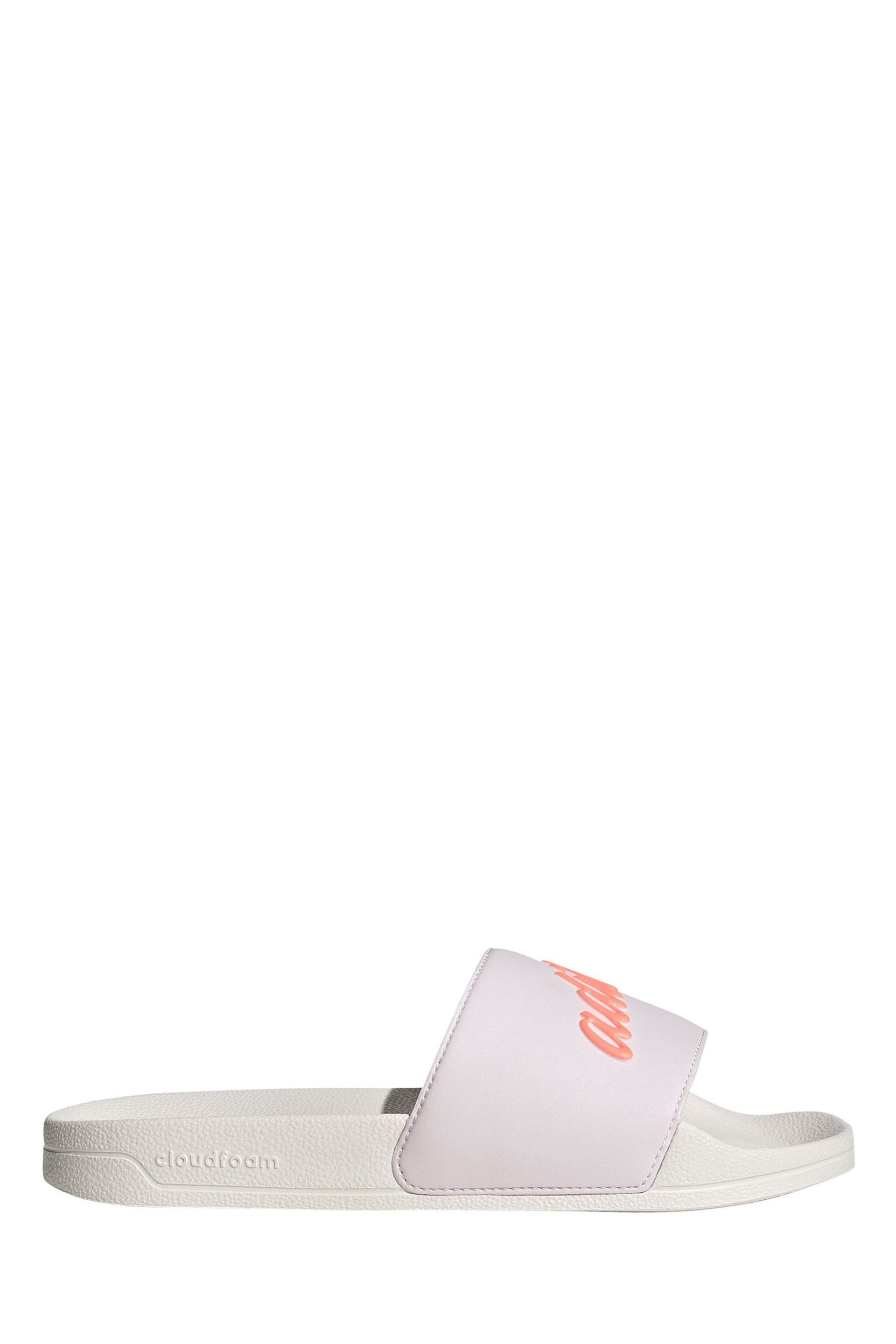 adidas Pink Sportswear Adilette Shower Sliders - Image 1 of 8