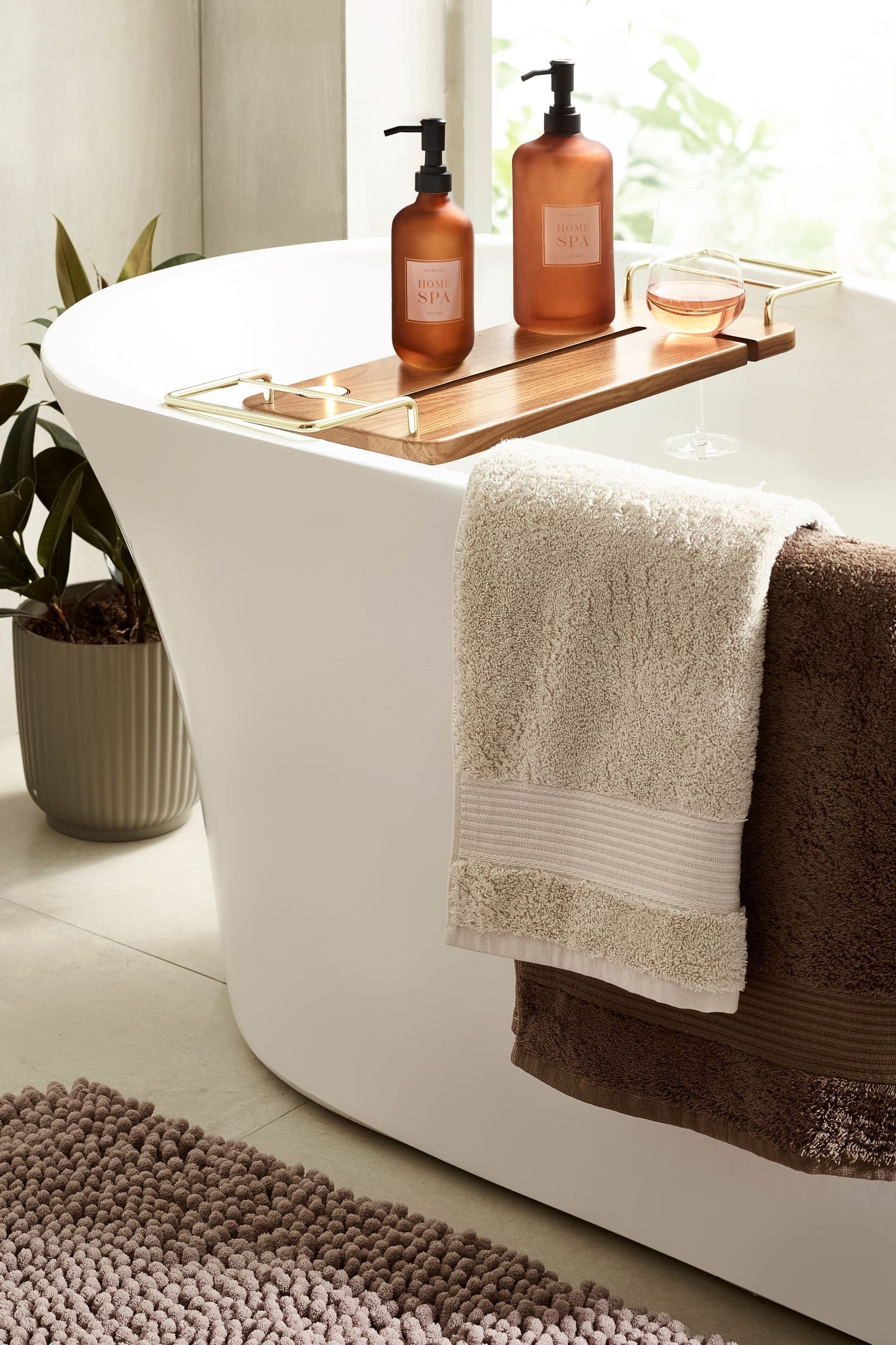 Buy Natural Dark Towel from Next Luxembourg