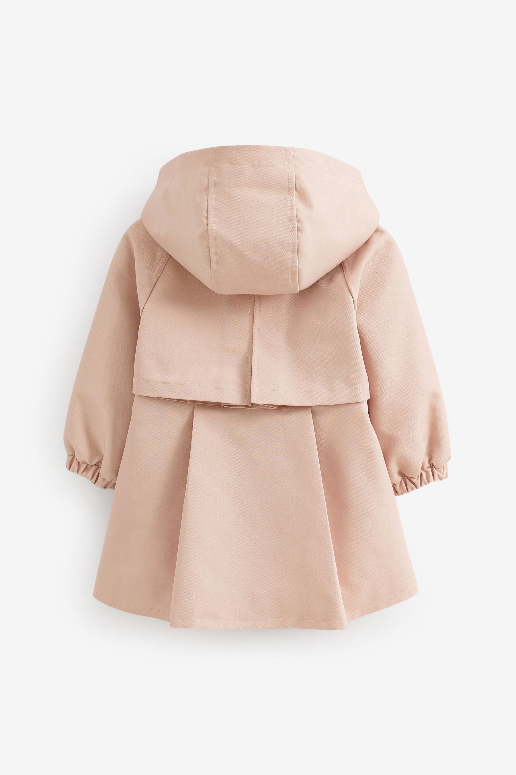 Buy Pink Shower Resistant Frill Collar Smart Mac Coat 3mths 7yrs from Next Slovenia