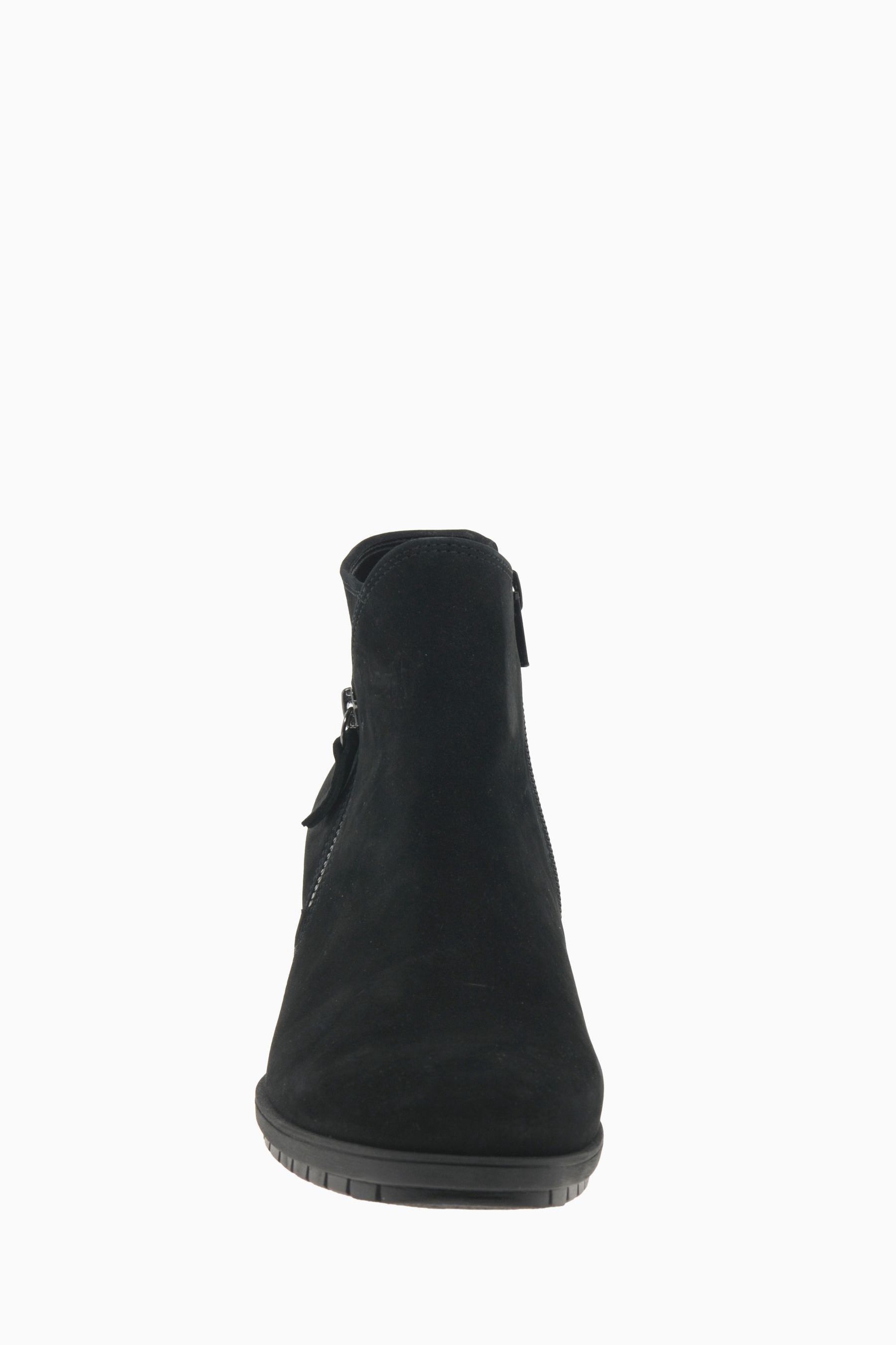 Buy Gabor Olivetti Black Nubuck Oil Ankle Boots from the Next UK online shop