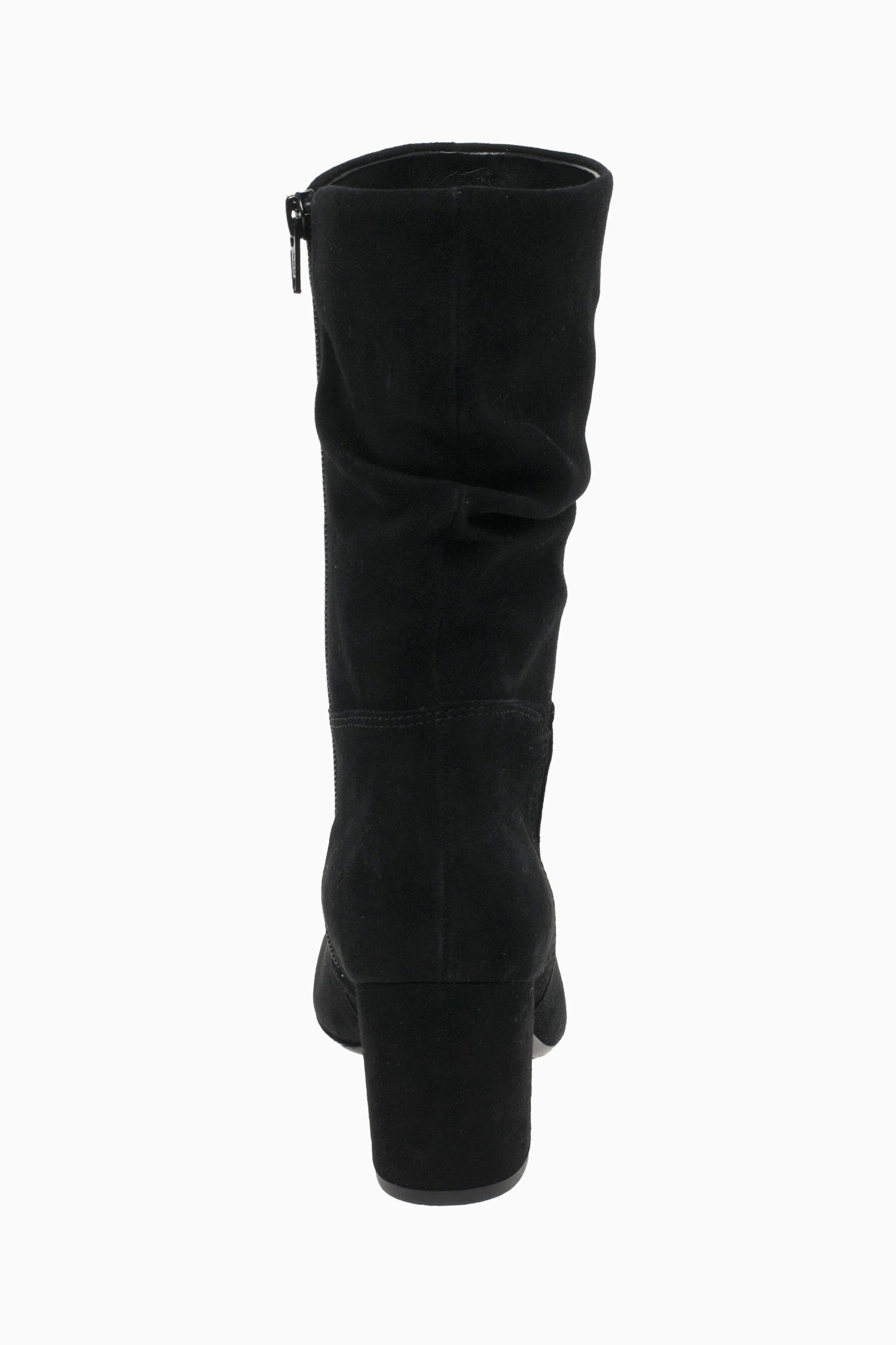 Buy Gabor Vangola Black Suede Mid Leg Boots from the Next UK online shop
