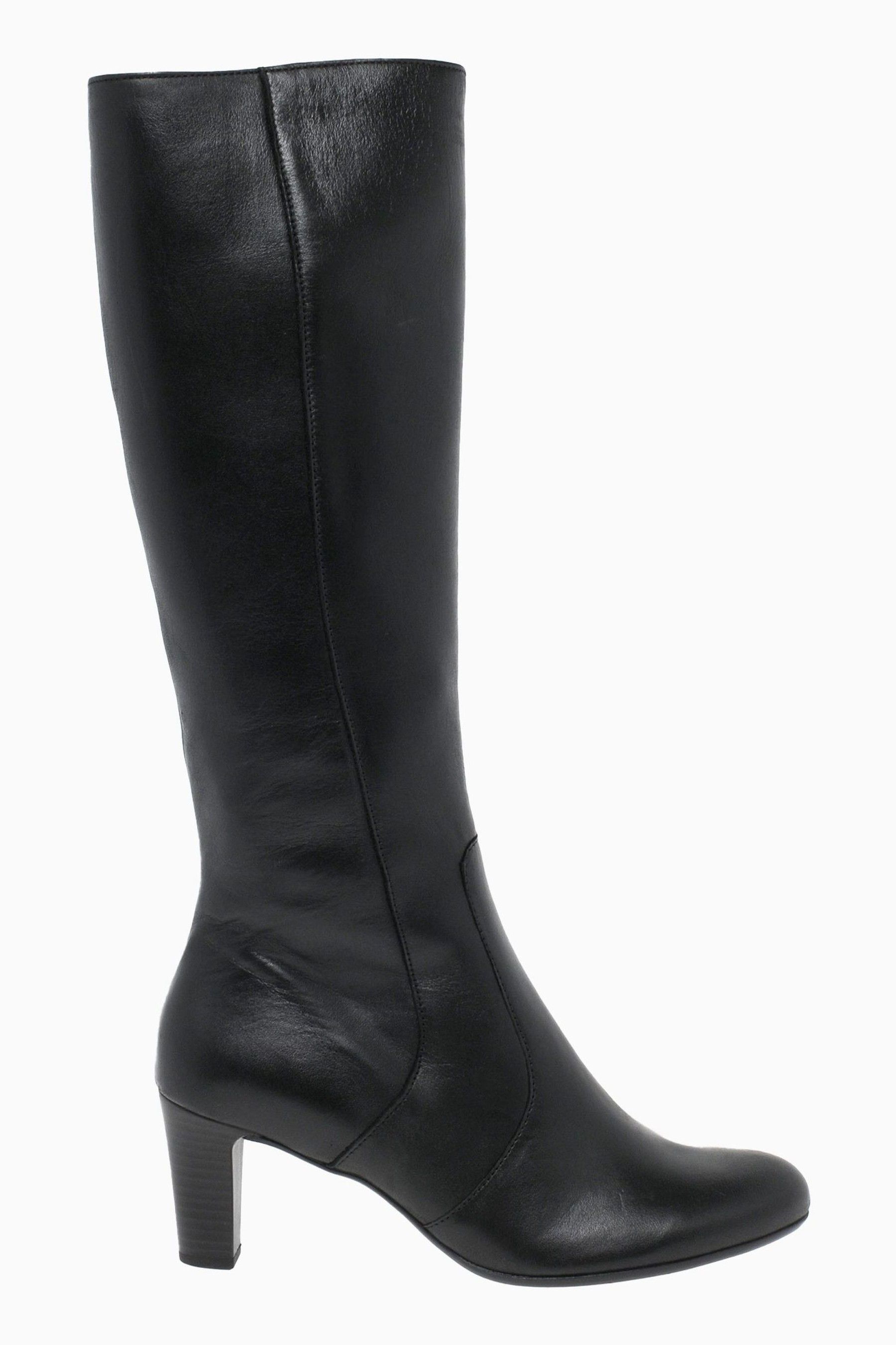 Slim fit long boots discount
