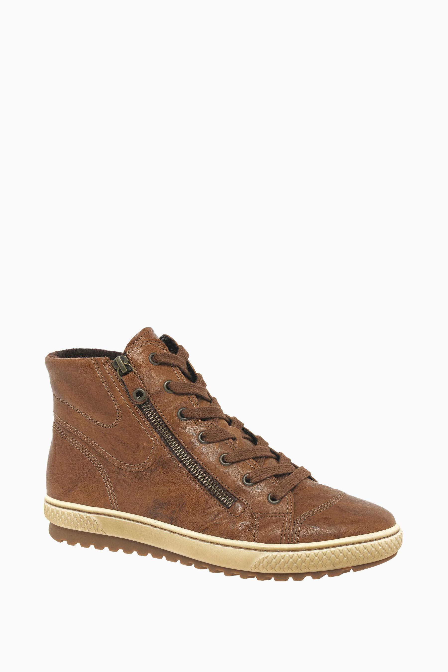 Buy Gabor Bulner Leather Casual Ankle Boots from the Next UK online shop