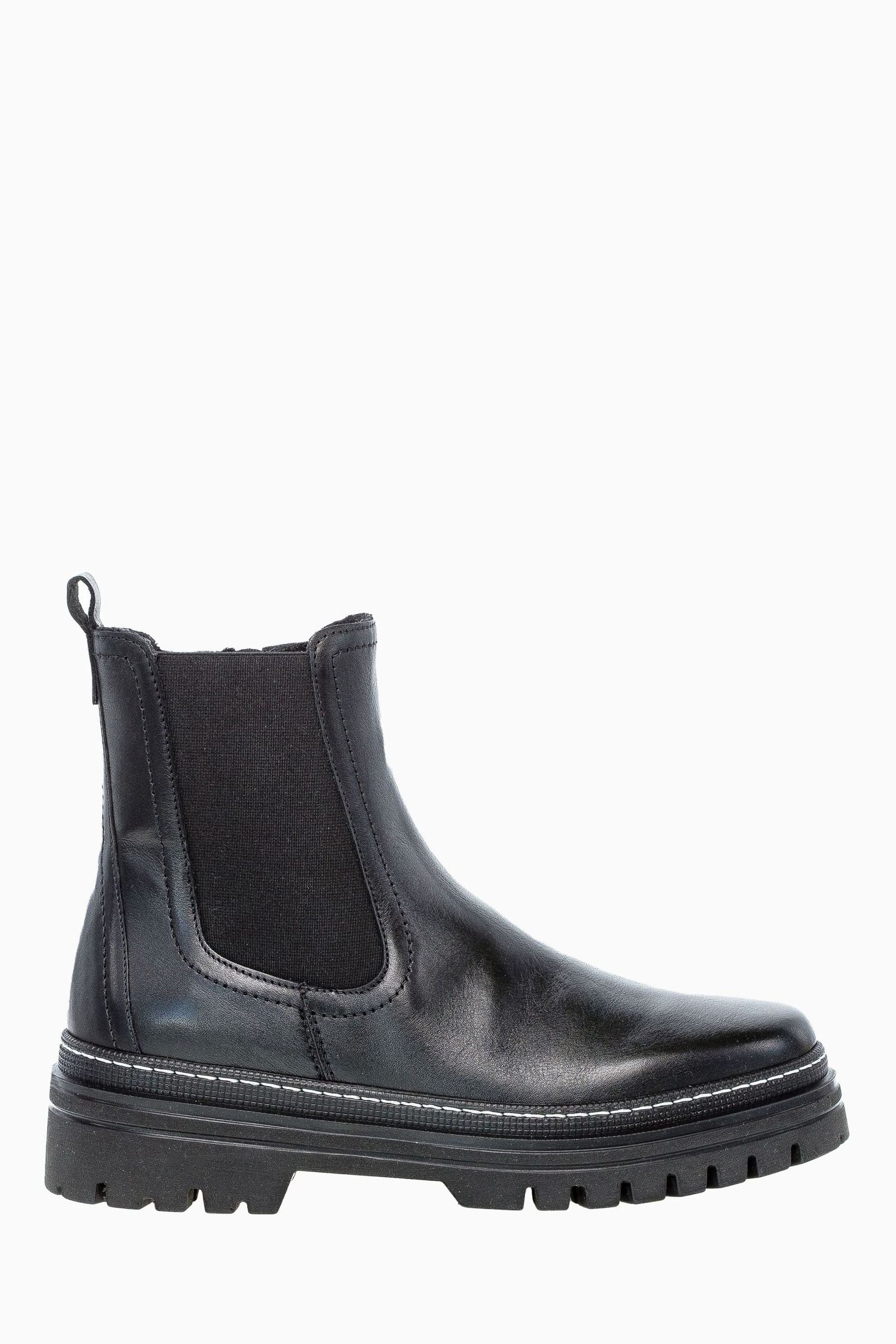 Buy Gabor Black Gazania Leather Chelsea Boots from the Next UK online shop