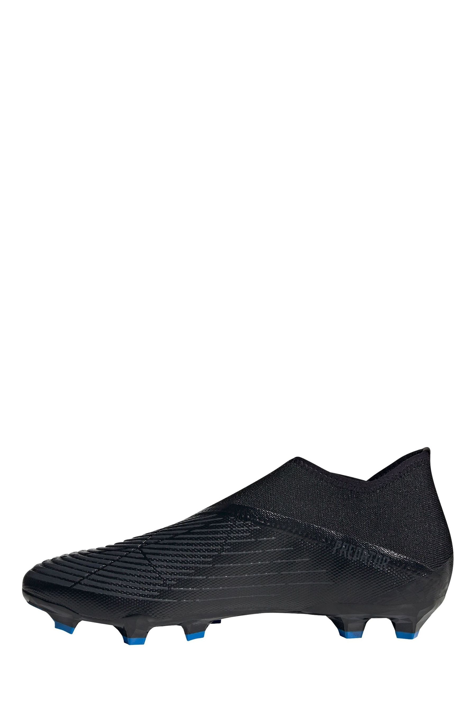 All black laceless football boots cheap