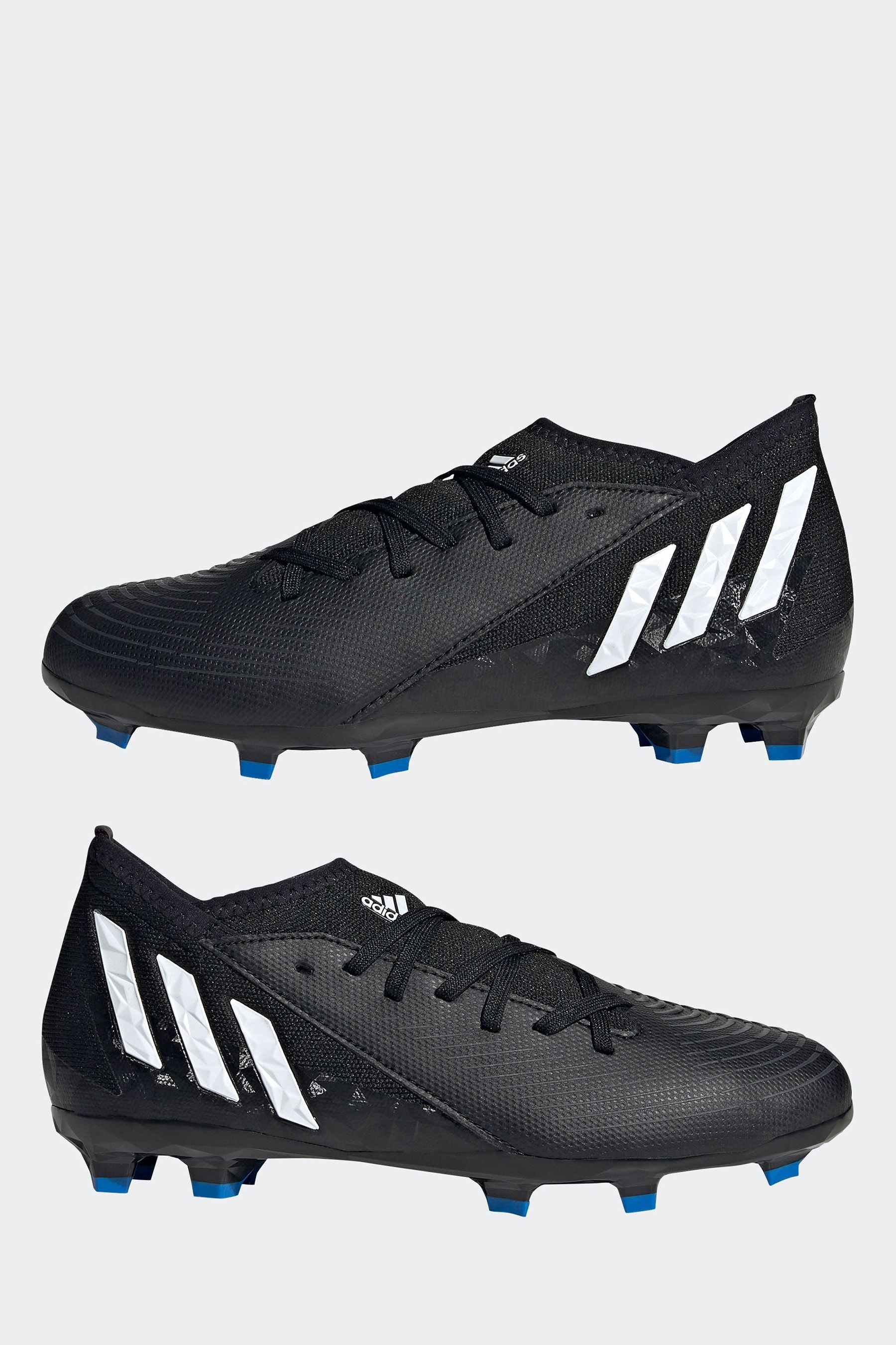 Buy adidas Black Junior Predator P3 Firm Ground Football Boots from Next Luxembourg
