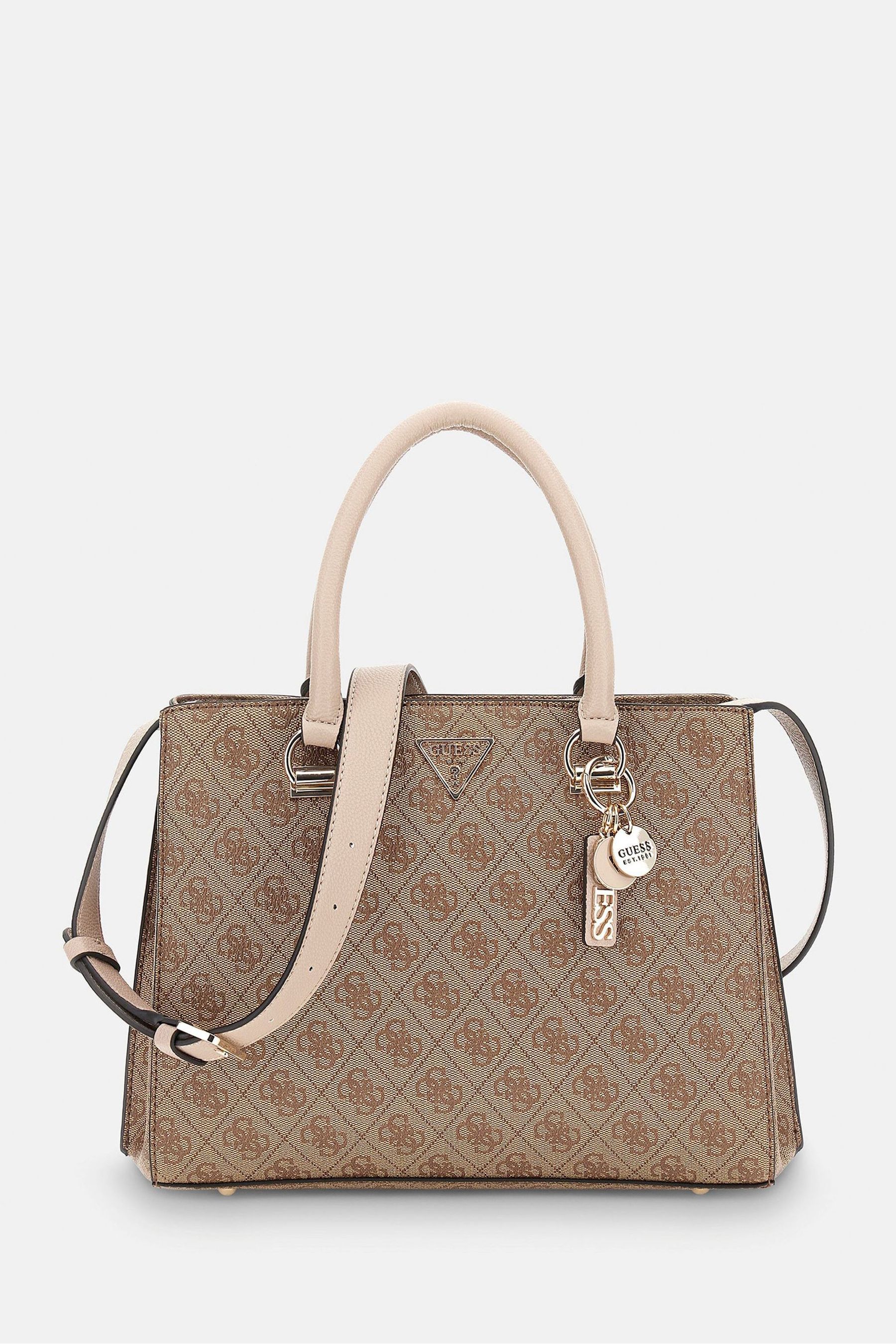 Buy Guess Noelle Girlfriend Black Satchel from Next Luxembourg