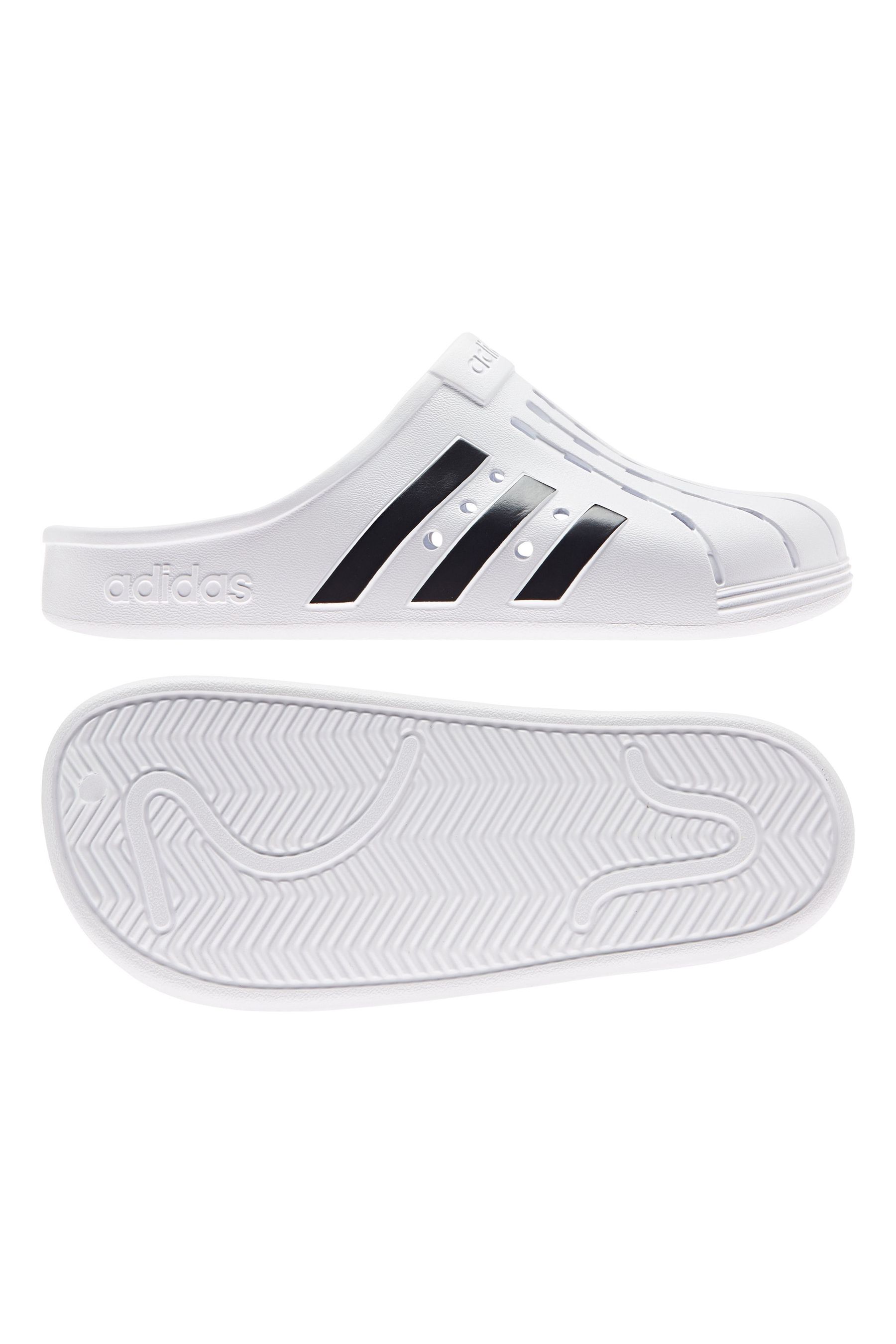 Buy adidas White Sportswear Adilette Clogs from Next Thailand