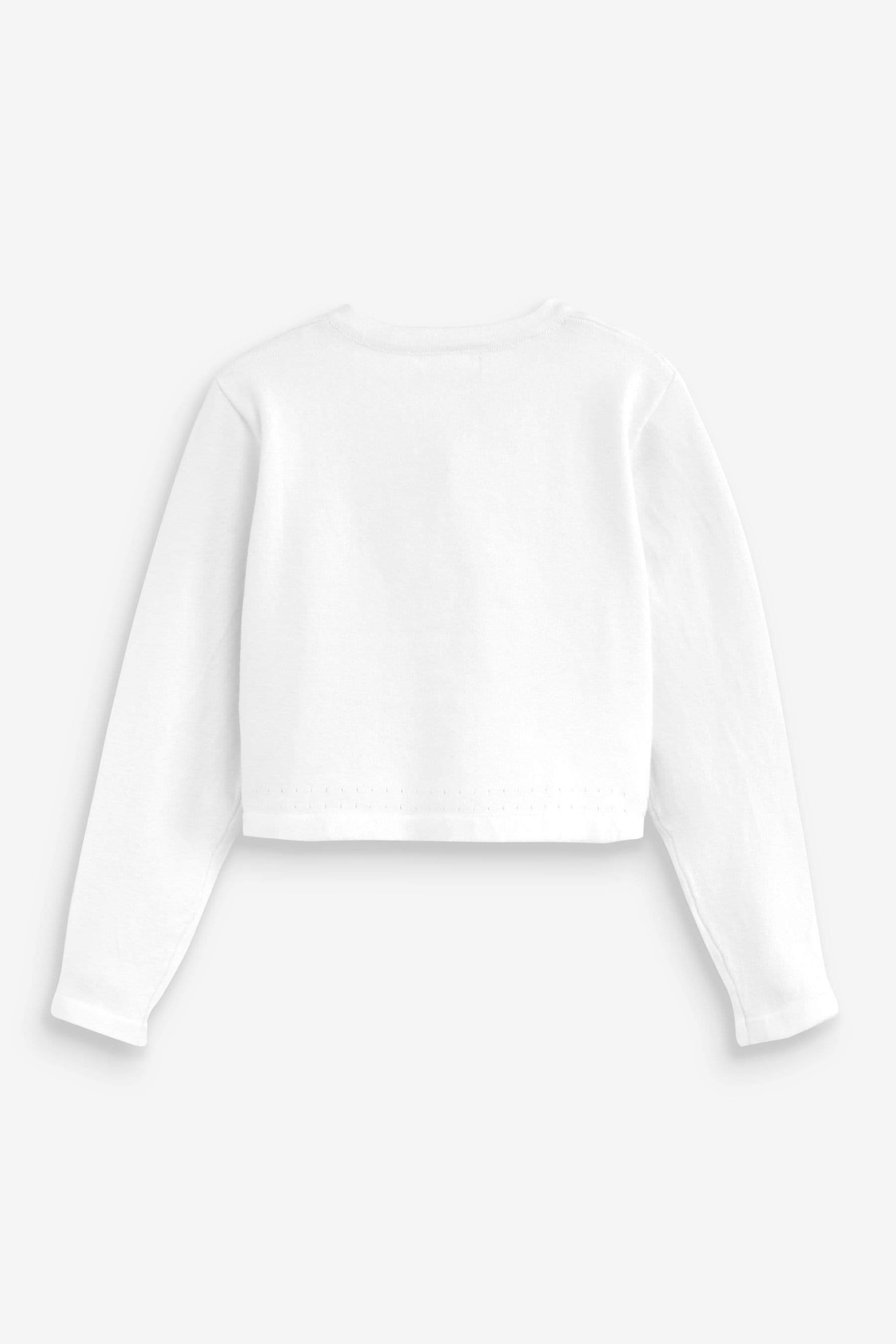Buy White Occasion Shrug Cardigan 3mths 16yrs from the Next UK online shop