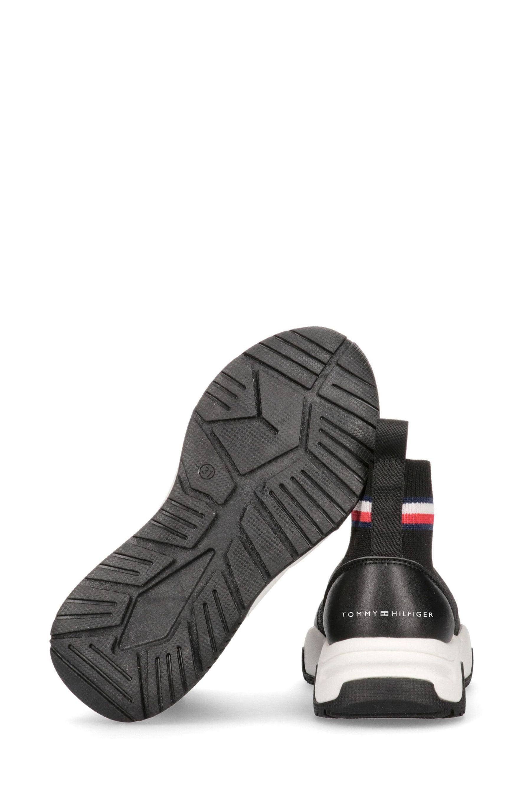 Buy Tommy Hilfiger Sock Black Trainers from Next Luxembourg
