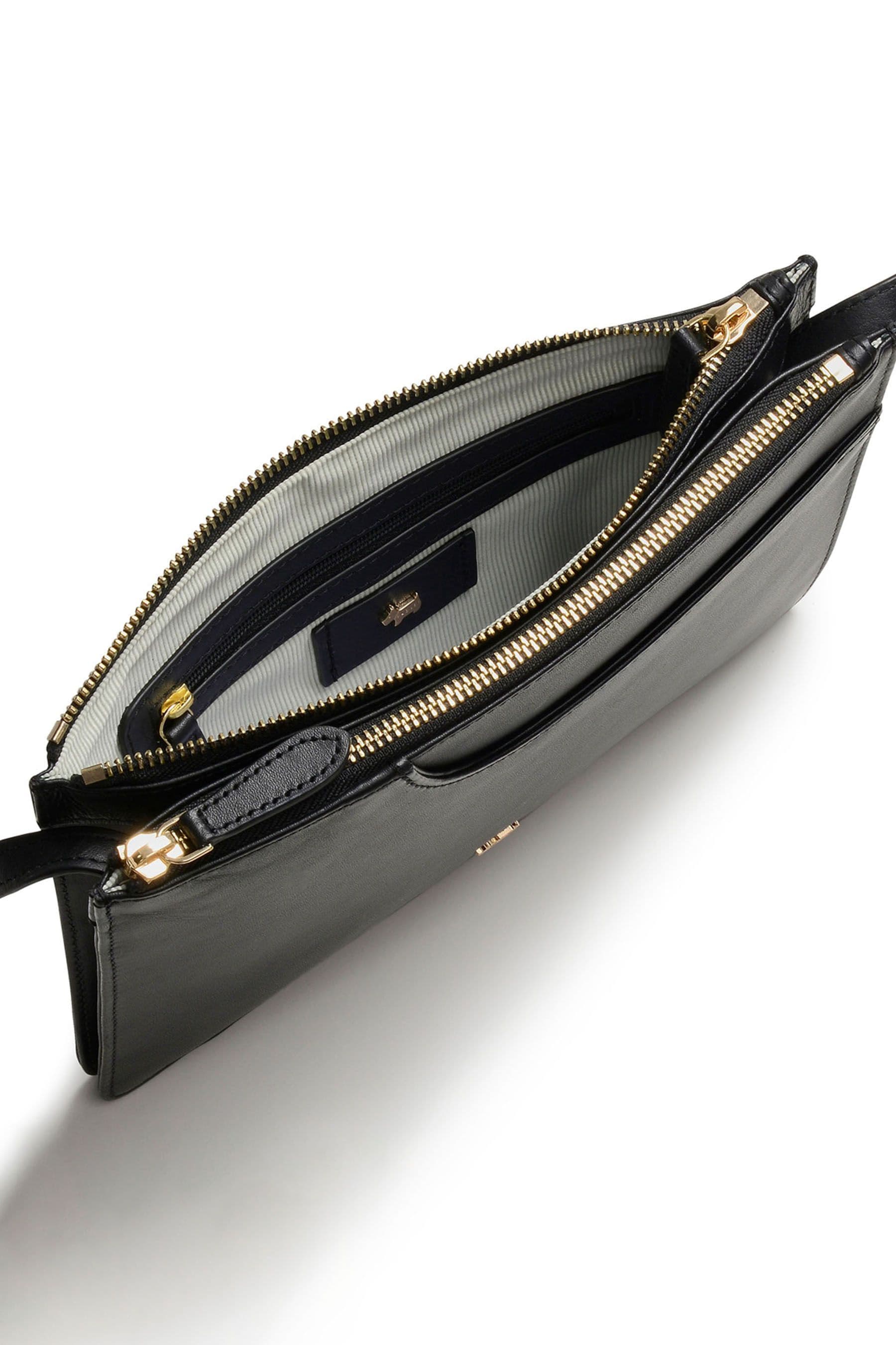 Radley London Black Pockets Medium Multi Compartment Cross Body Bag