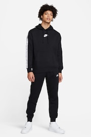 Nike Black Sportswear Essential Hooded Tracksuit - Image 1 of 8