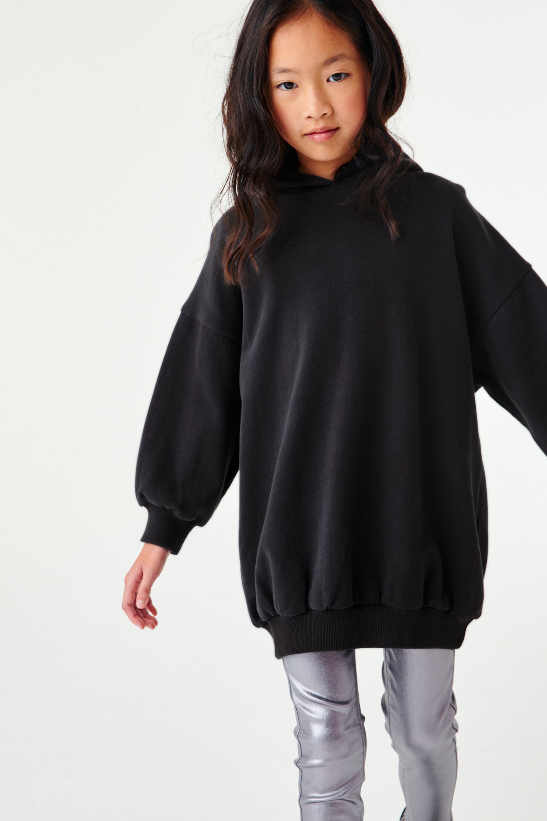Longline hoodie girls sale