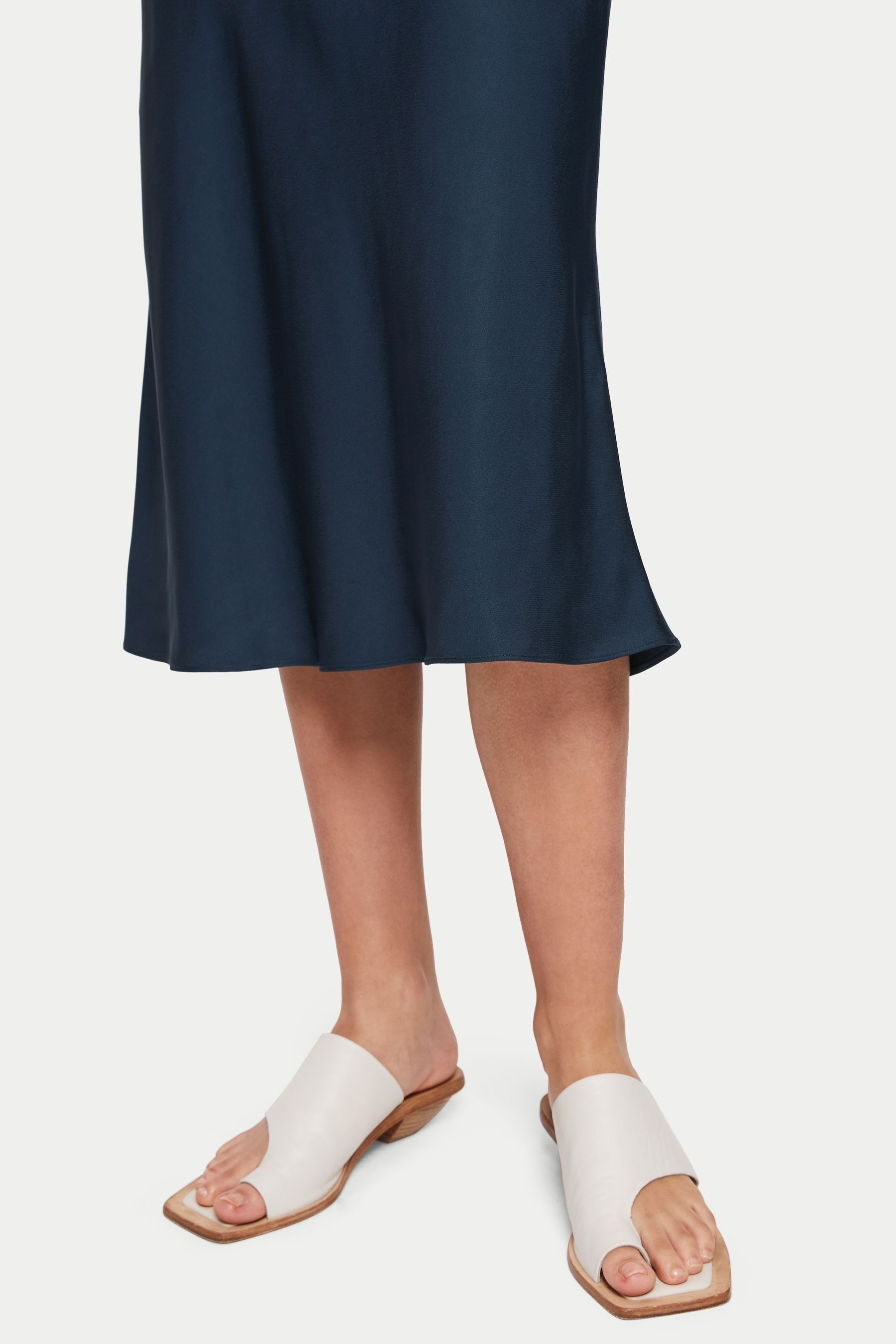 Jigsaw navy pencil skirt online