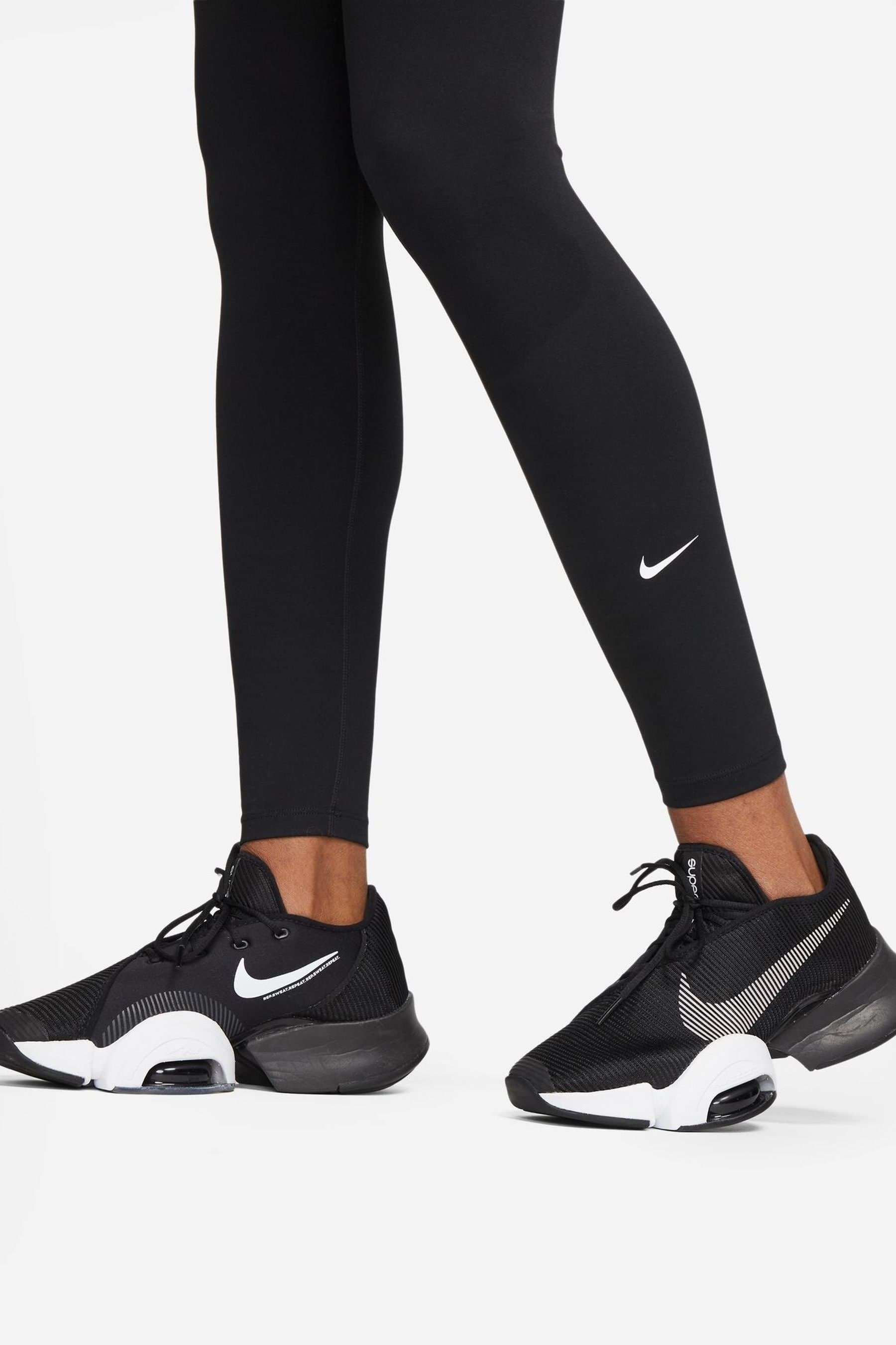 Buy Nike Black Dri FIT One High Rise Leggings from the Next UK online shop