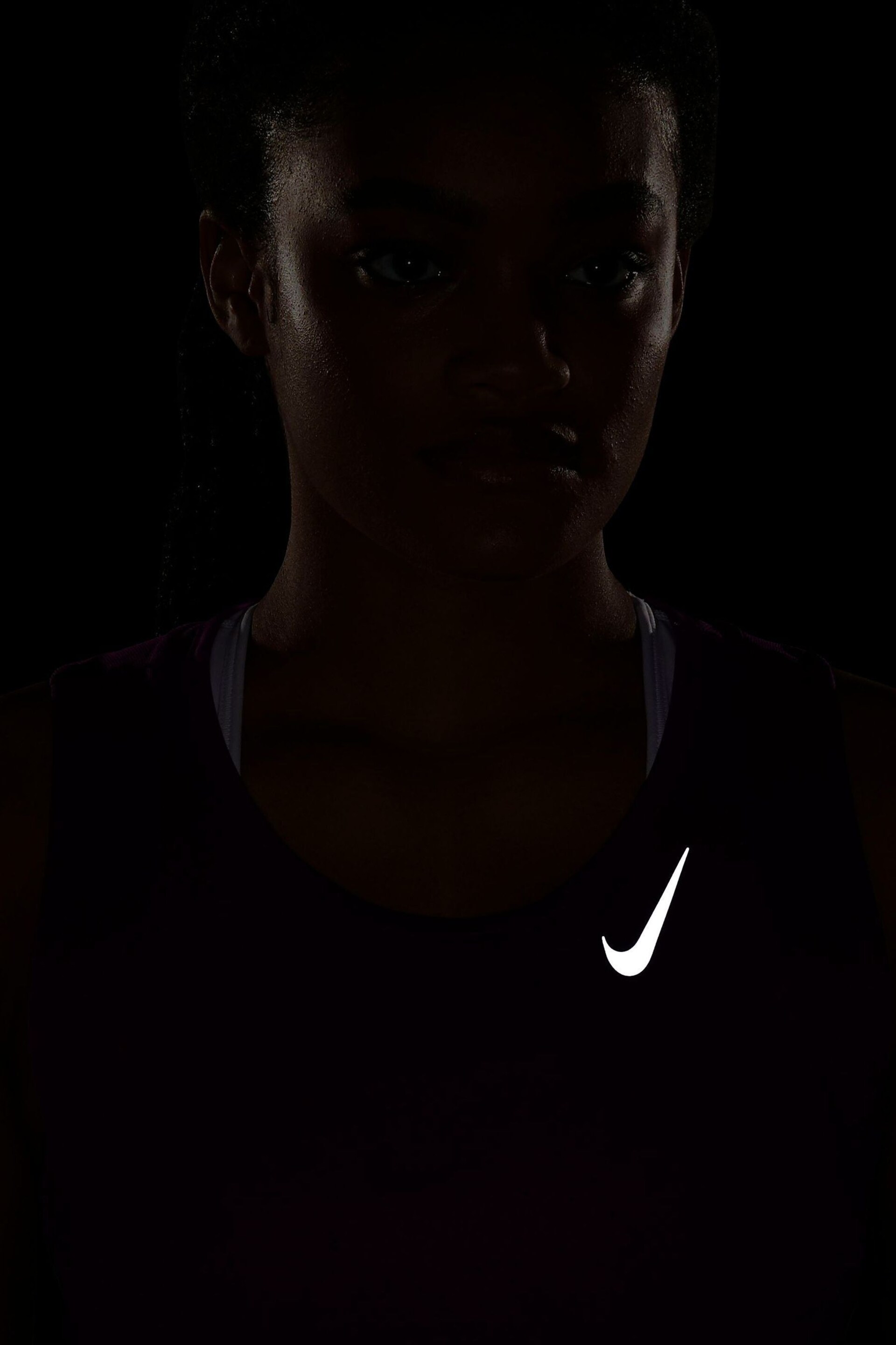 Nike Purple DriFIT Race Running Vest - Image 4 of 4