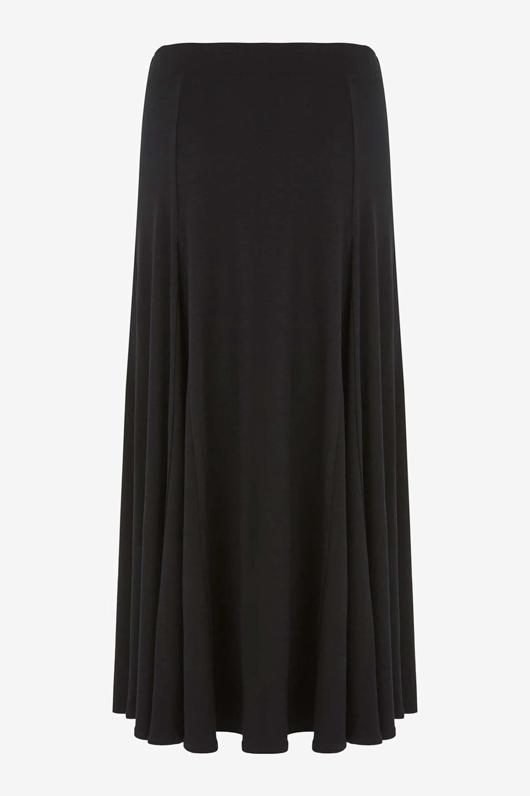 Buy Mint Velvet Black Flared Womens Jersey Midi Skirt from Next Estonia
