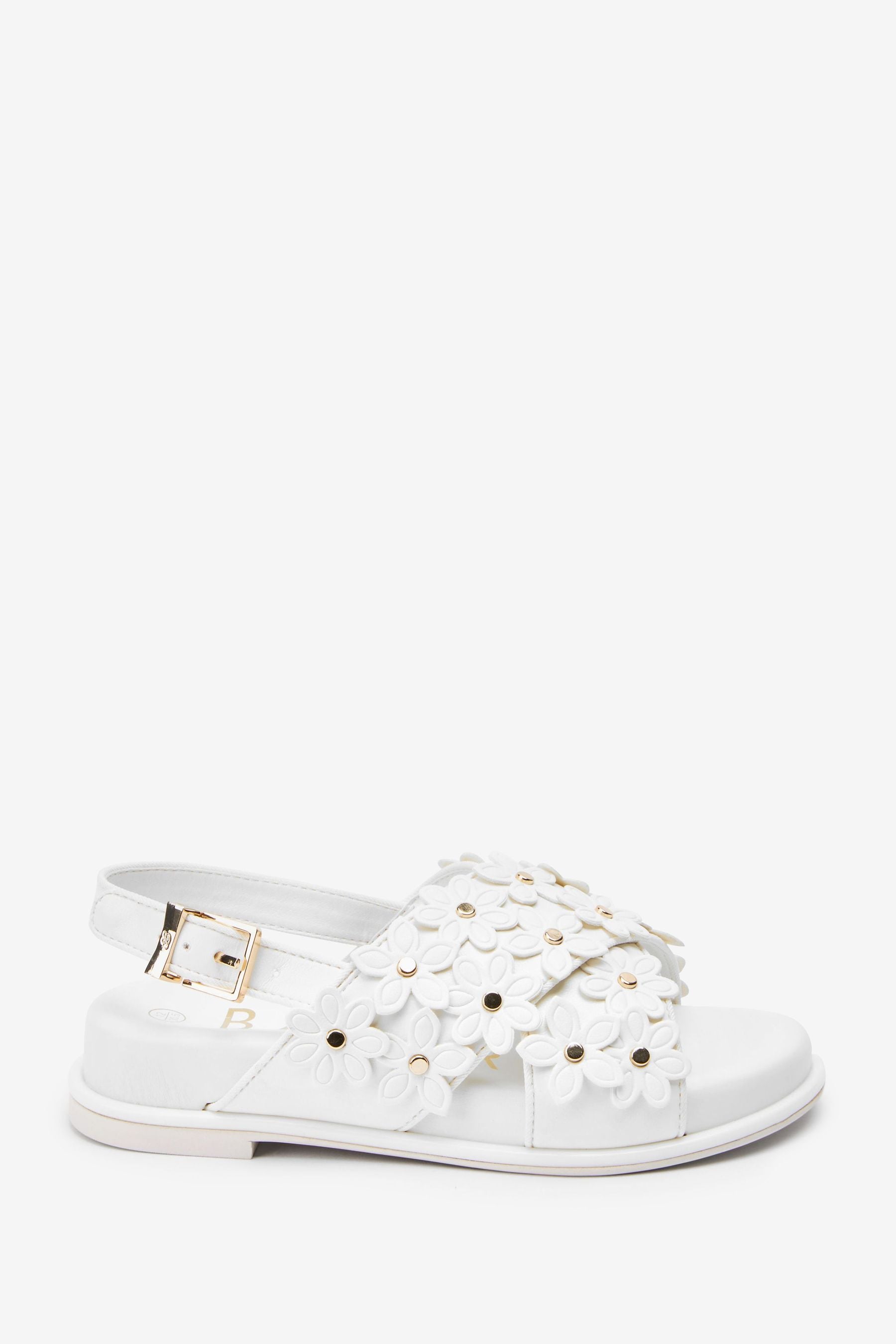 Ted baker sandals white sales