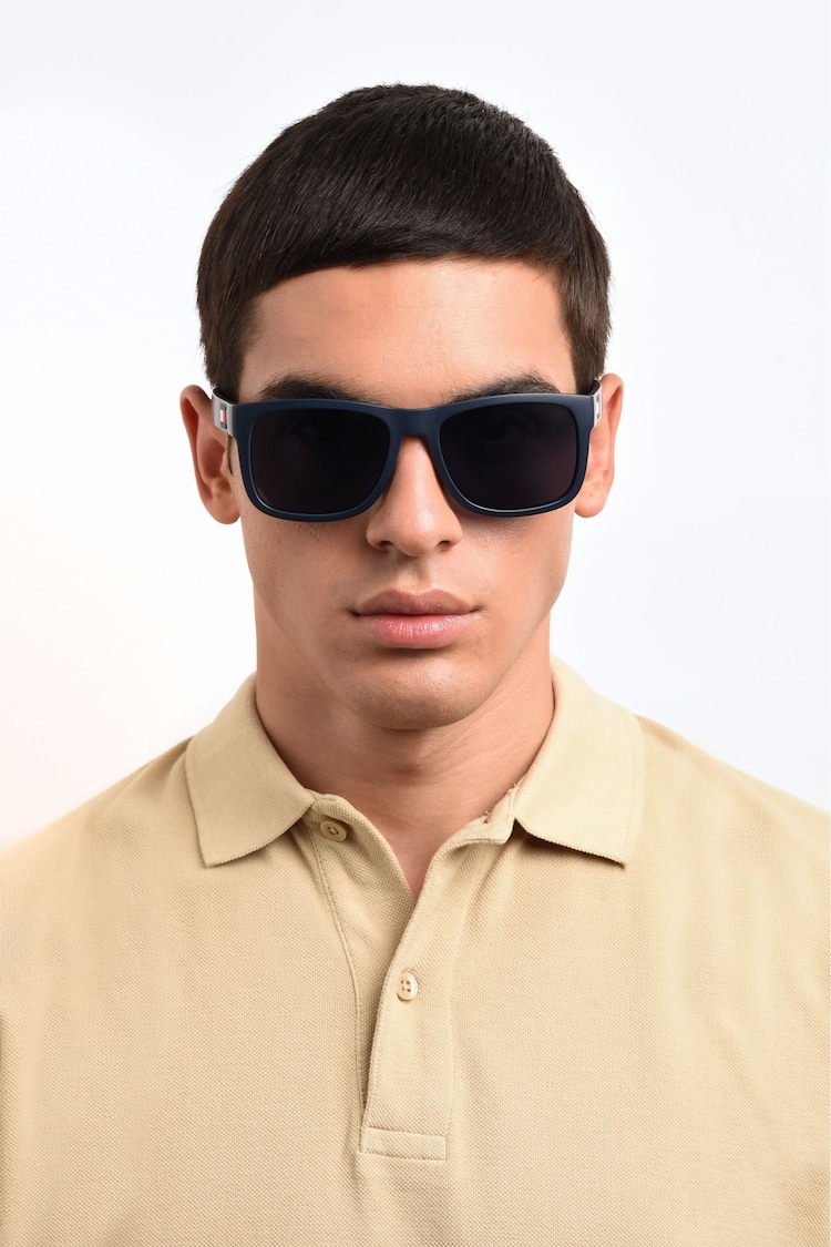 Tommy Hilfiger Navy Blue Logo Sunglasses - Image 1 of 5